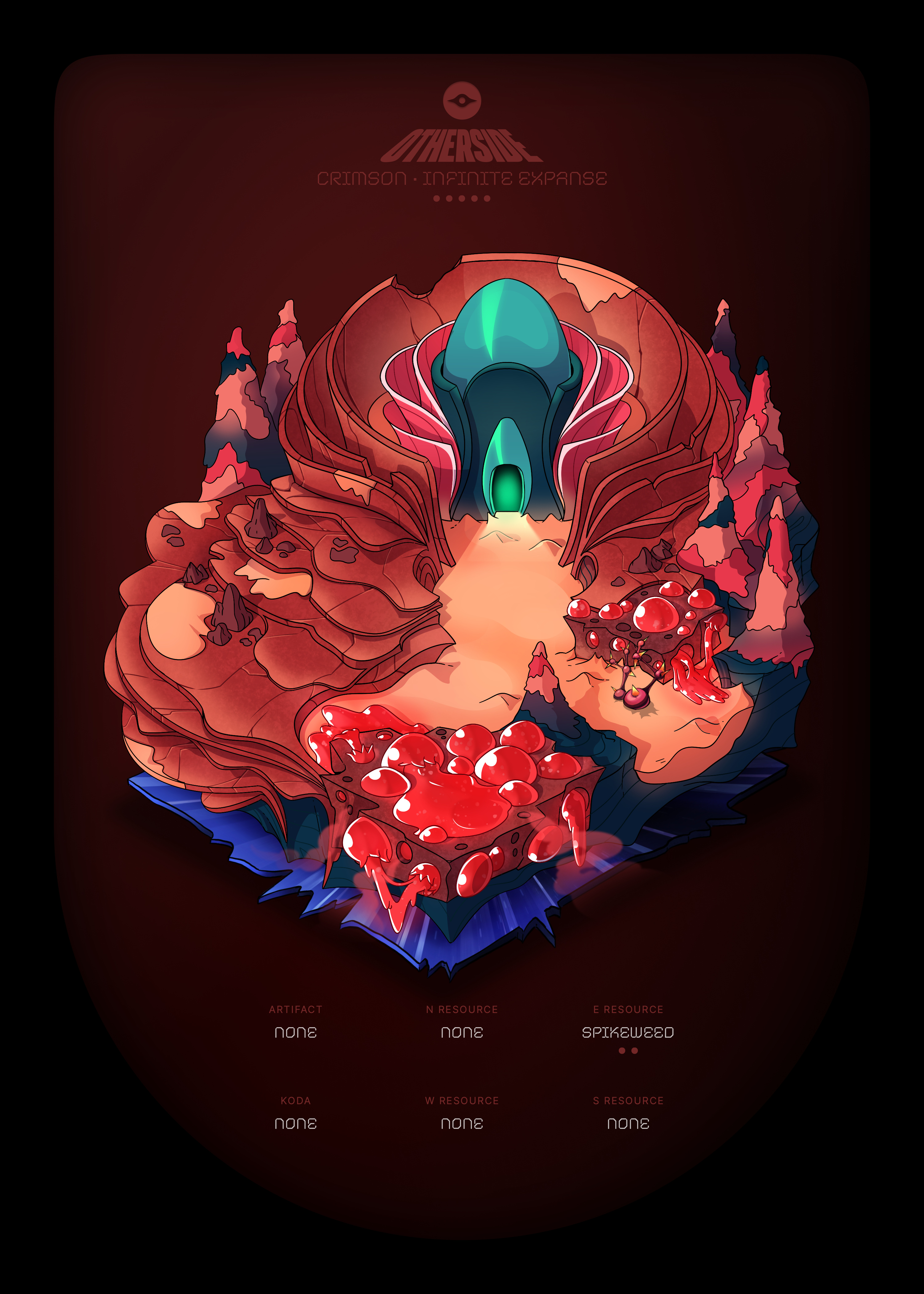 Otherdeed #60081 — Crimson