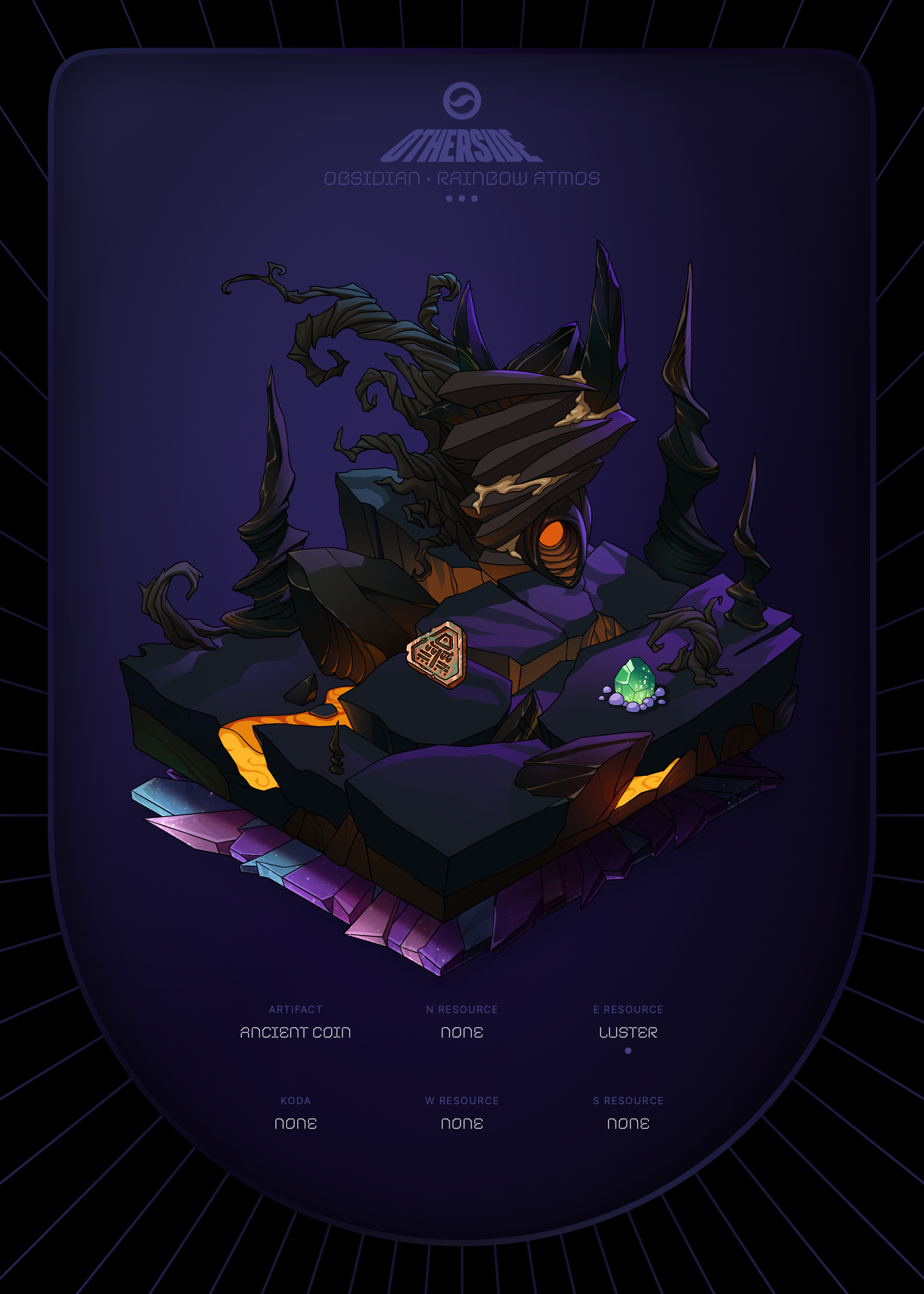 Otherdeed #74378 — Obsidian