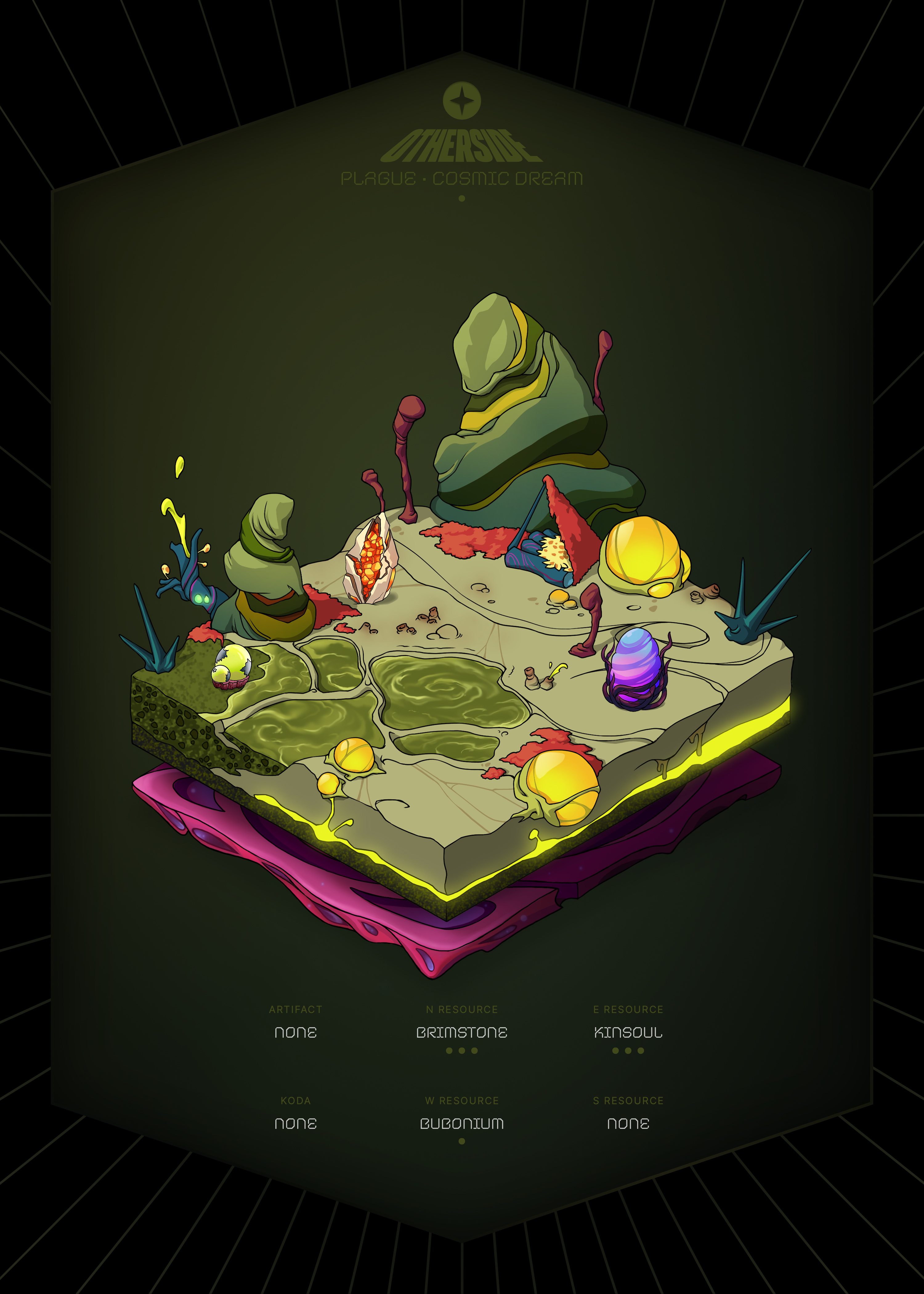 Otherdeed #33641 — Plague