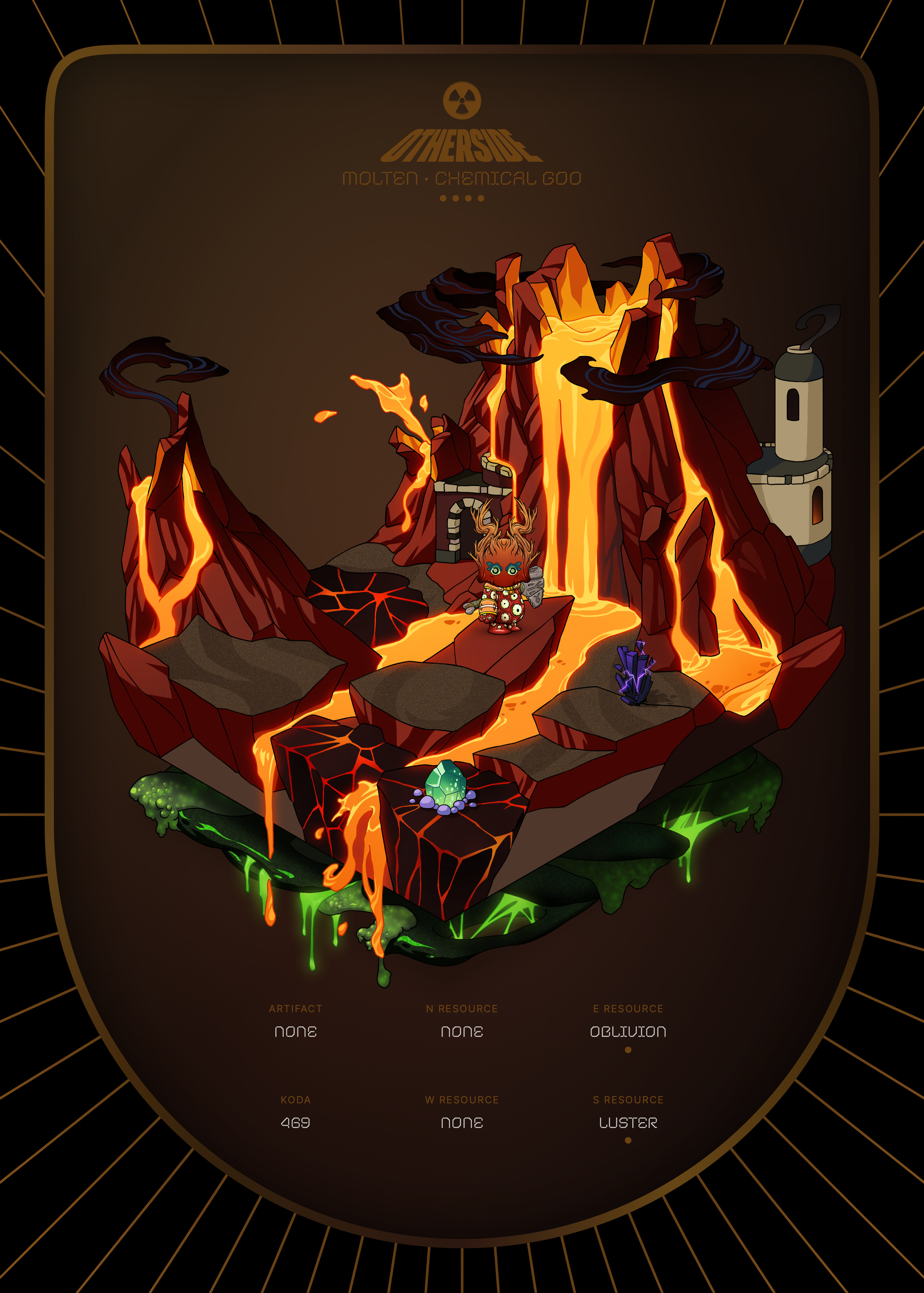 Otherdeed #24708 — Molten