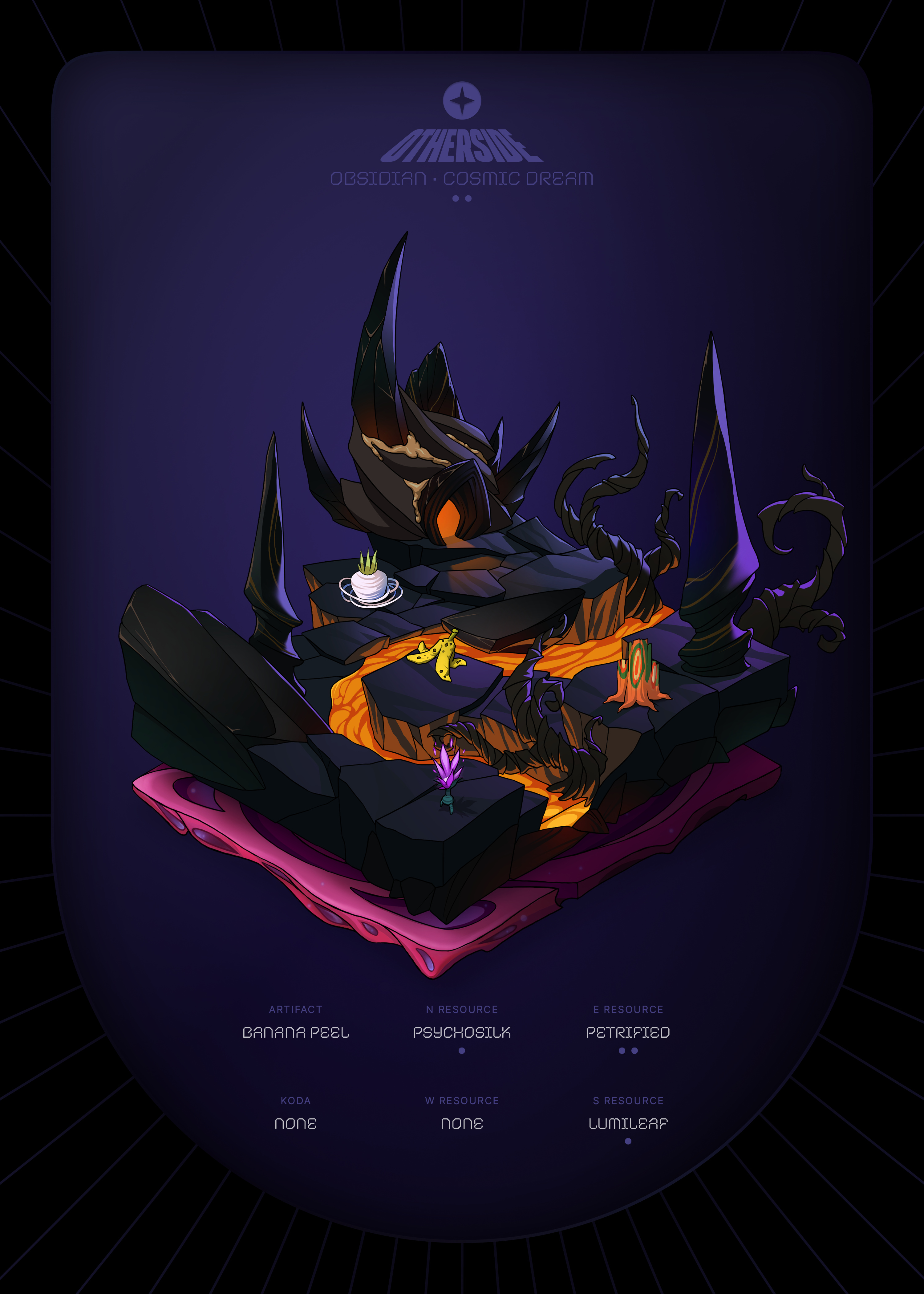 Otherdeed #34895 — Obsidian