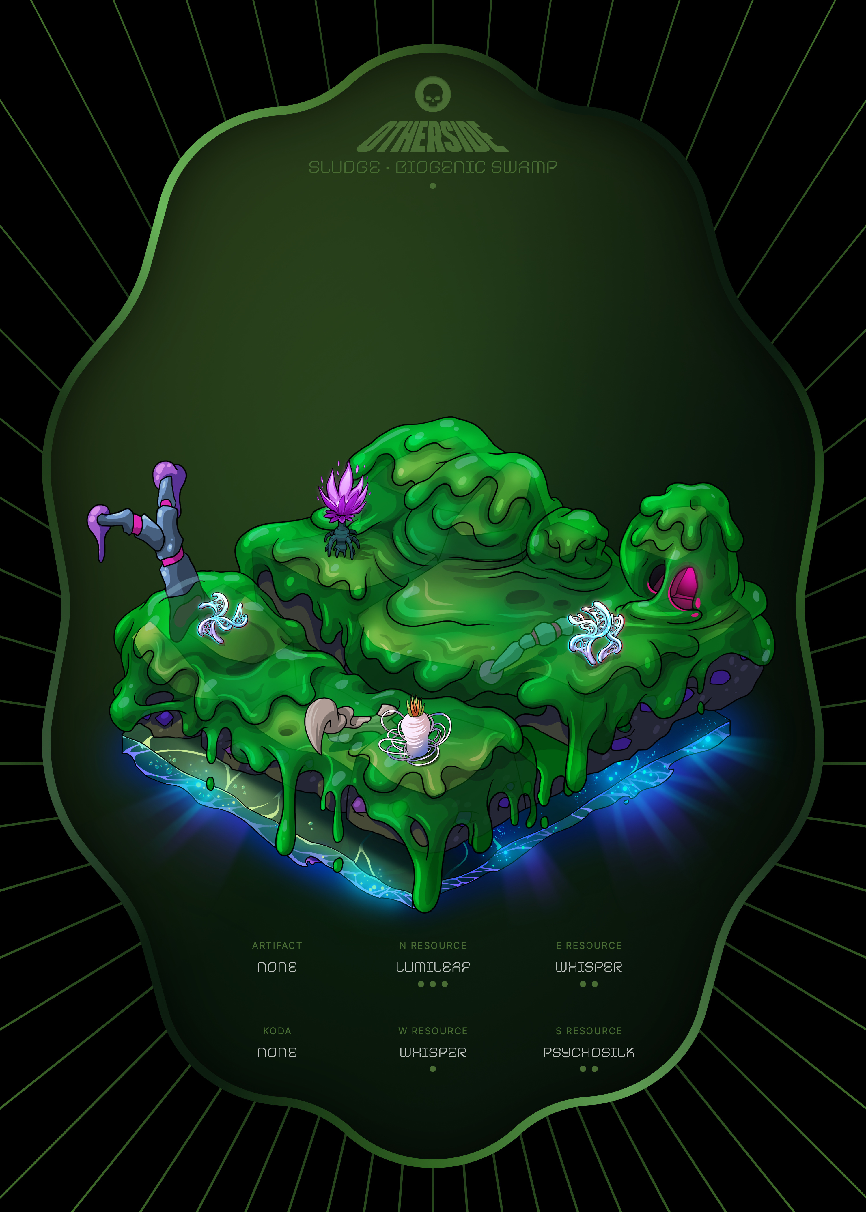 Otherdeed #7882 — Sludge