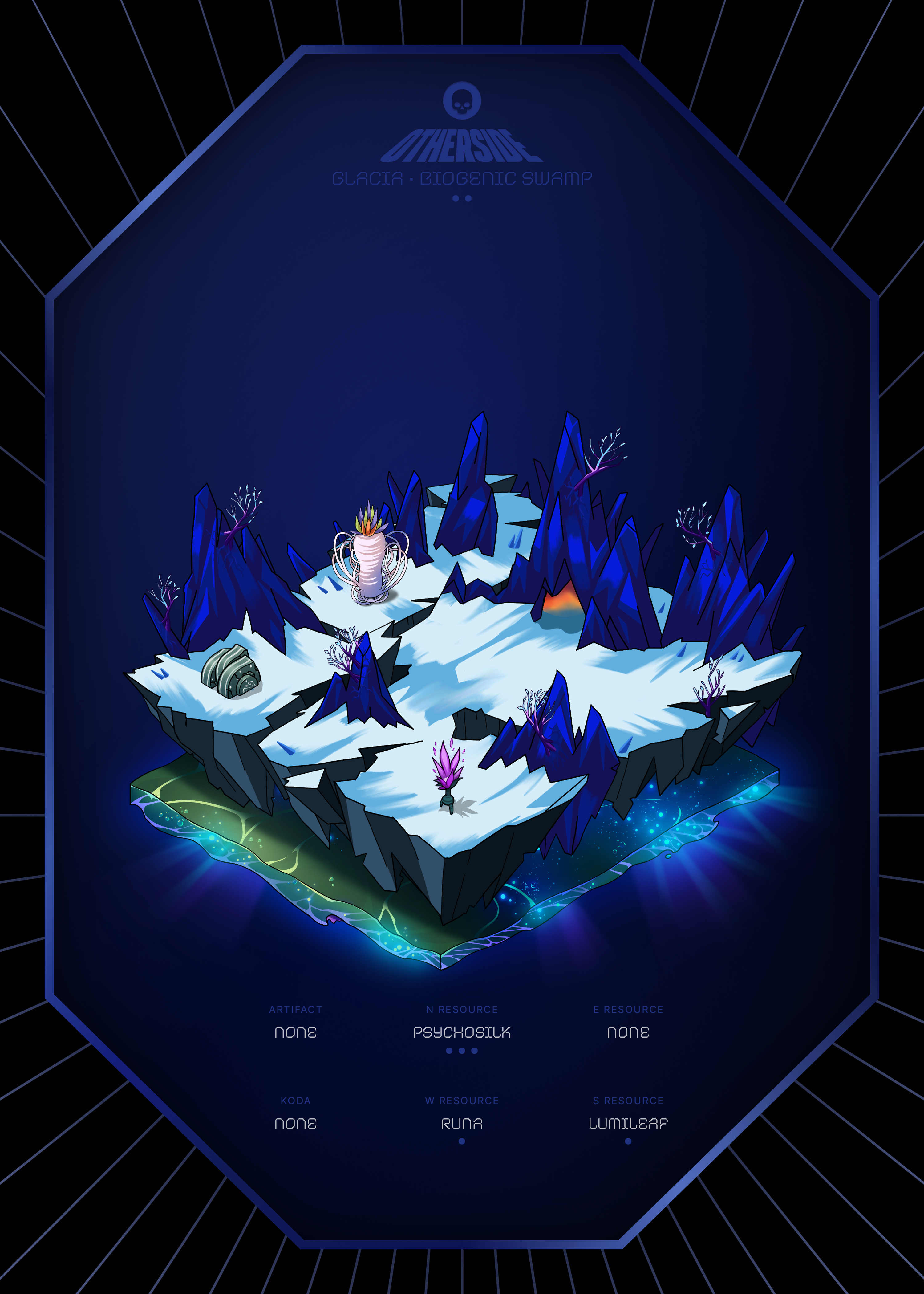Otherdeed #1510 — Glacia