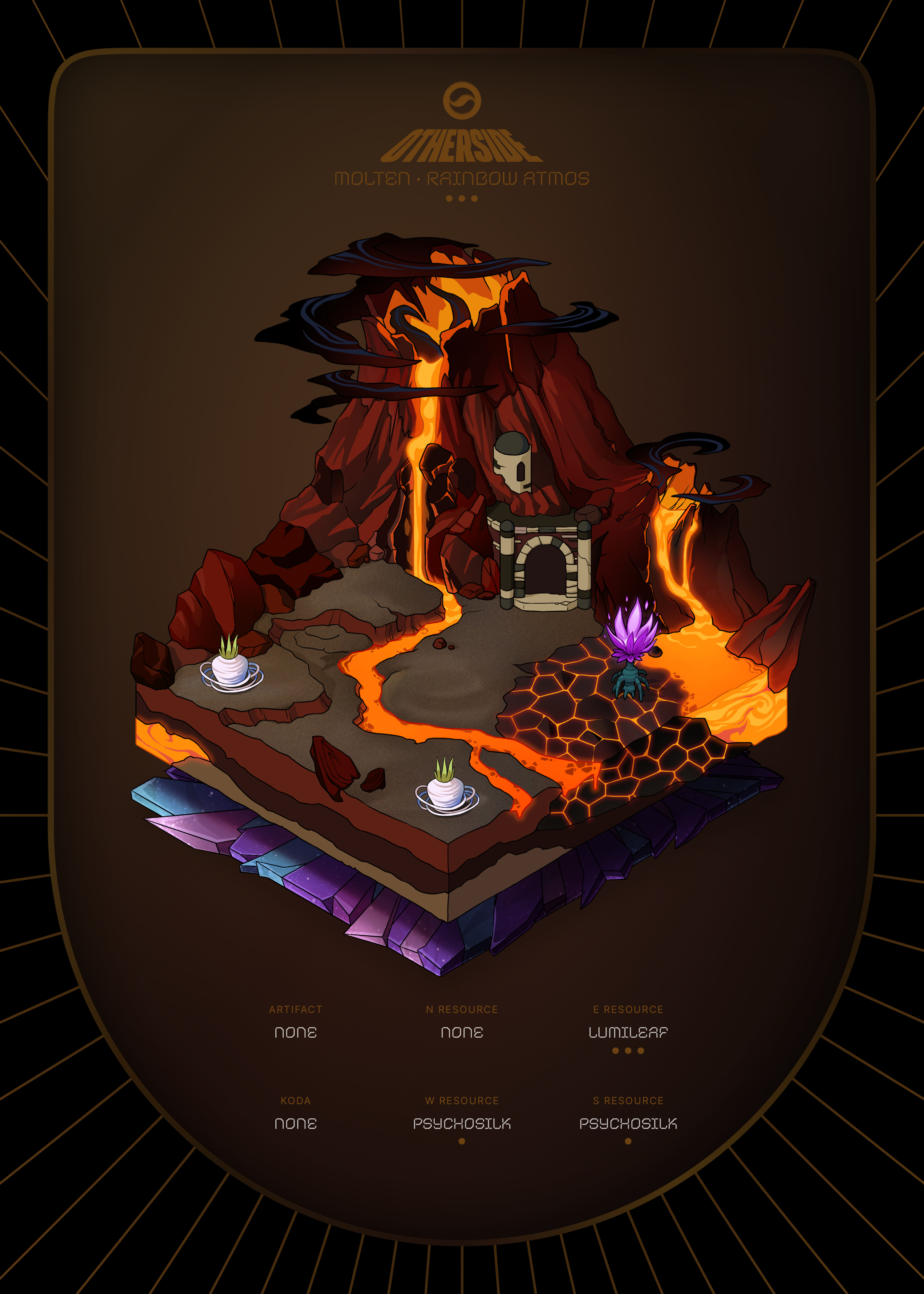 Otherdeed #86465 — Molten