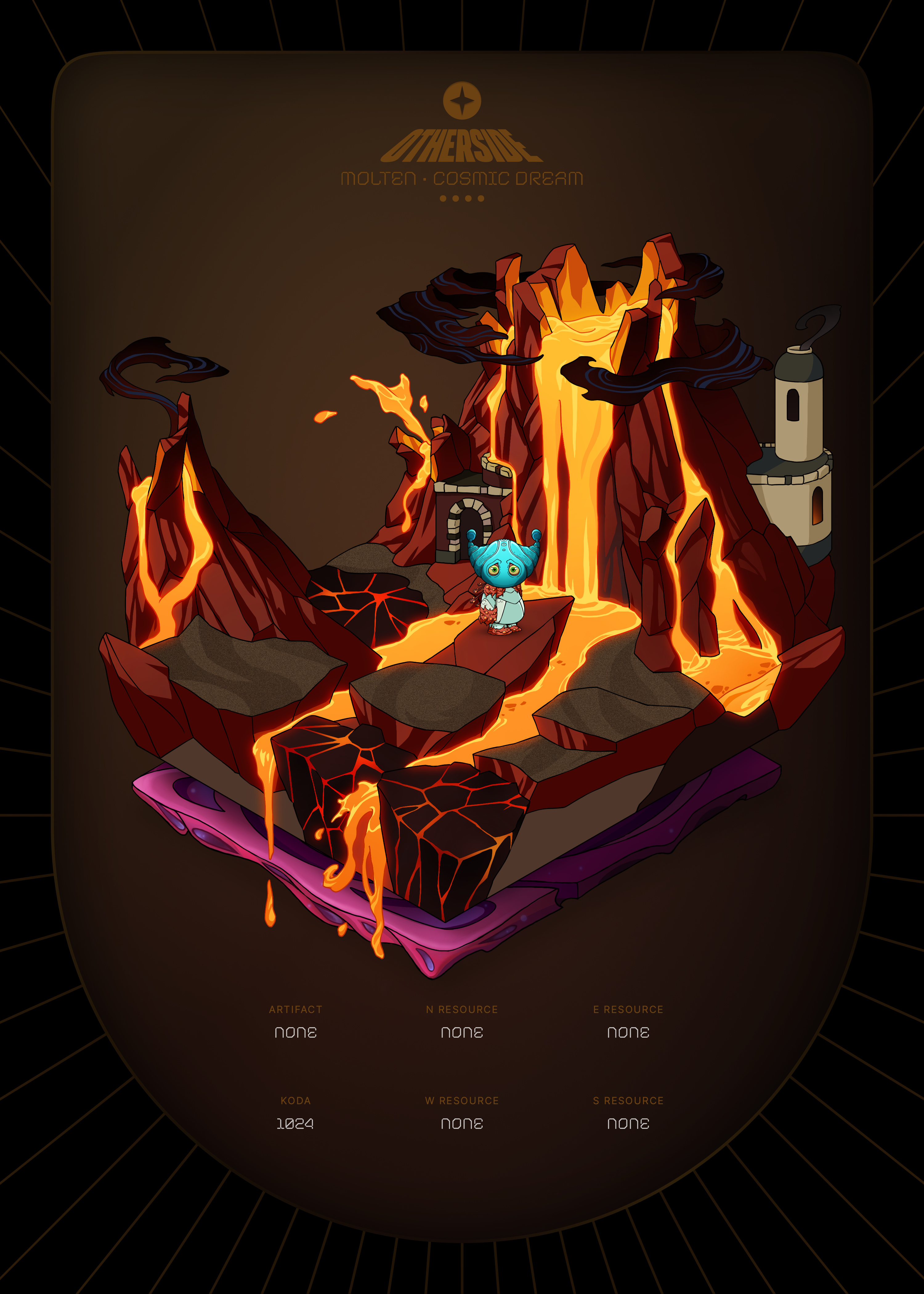 Otherdeed #99290 — Molten