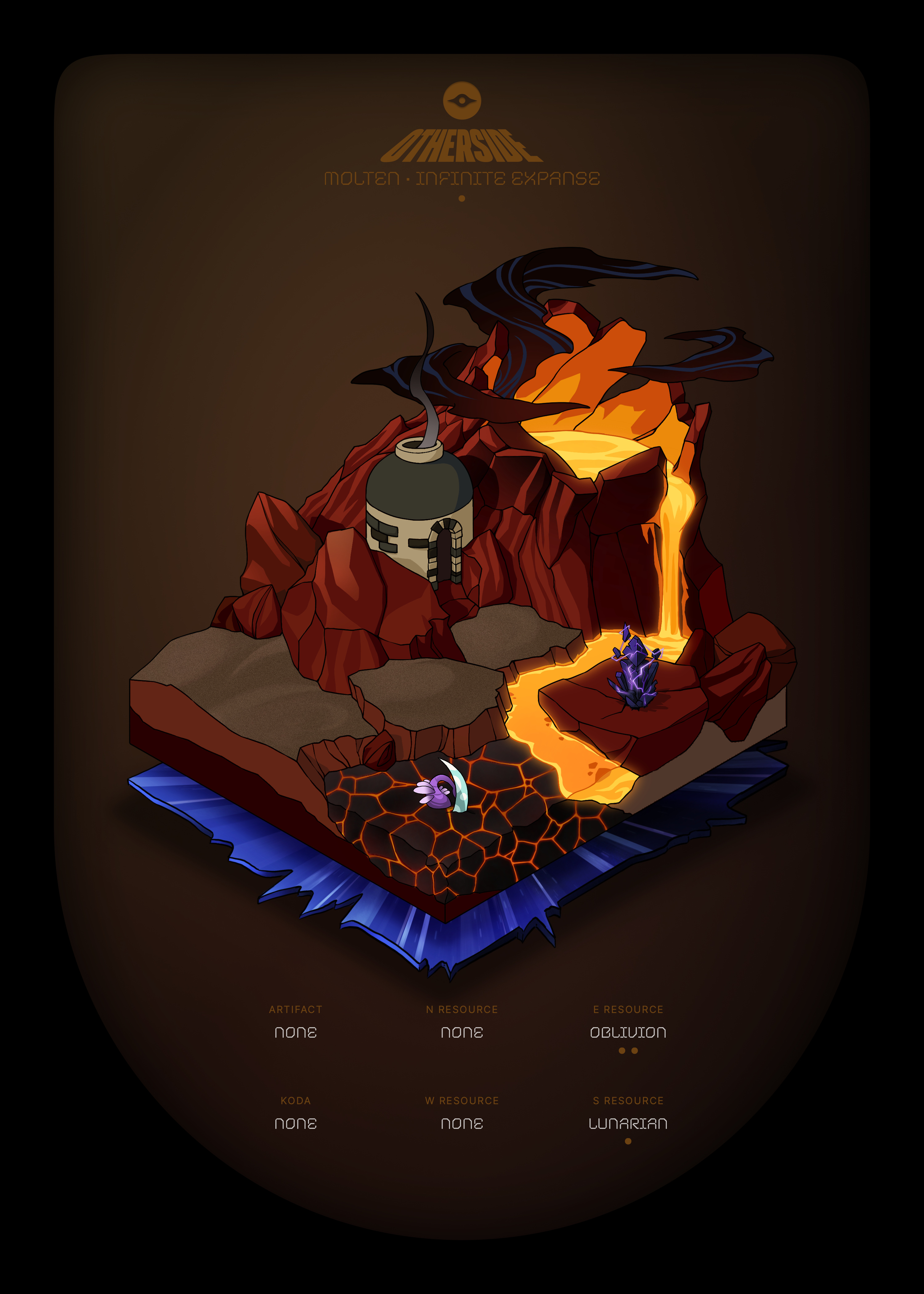 Otherdeed #48400 — Molten