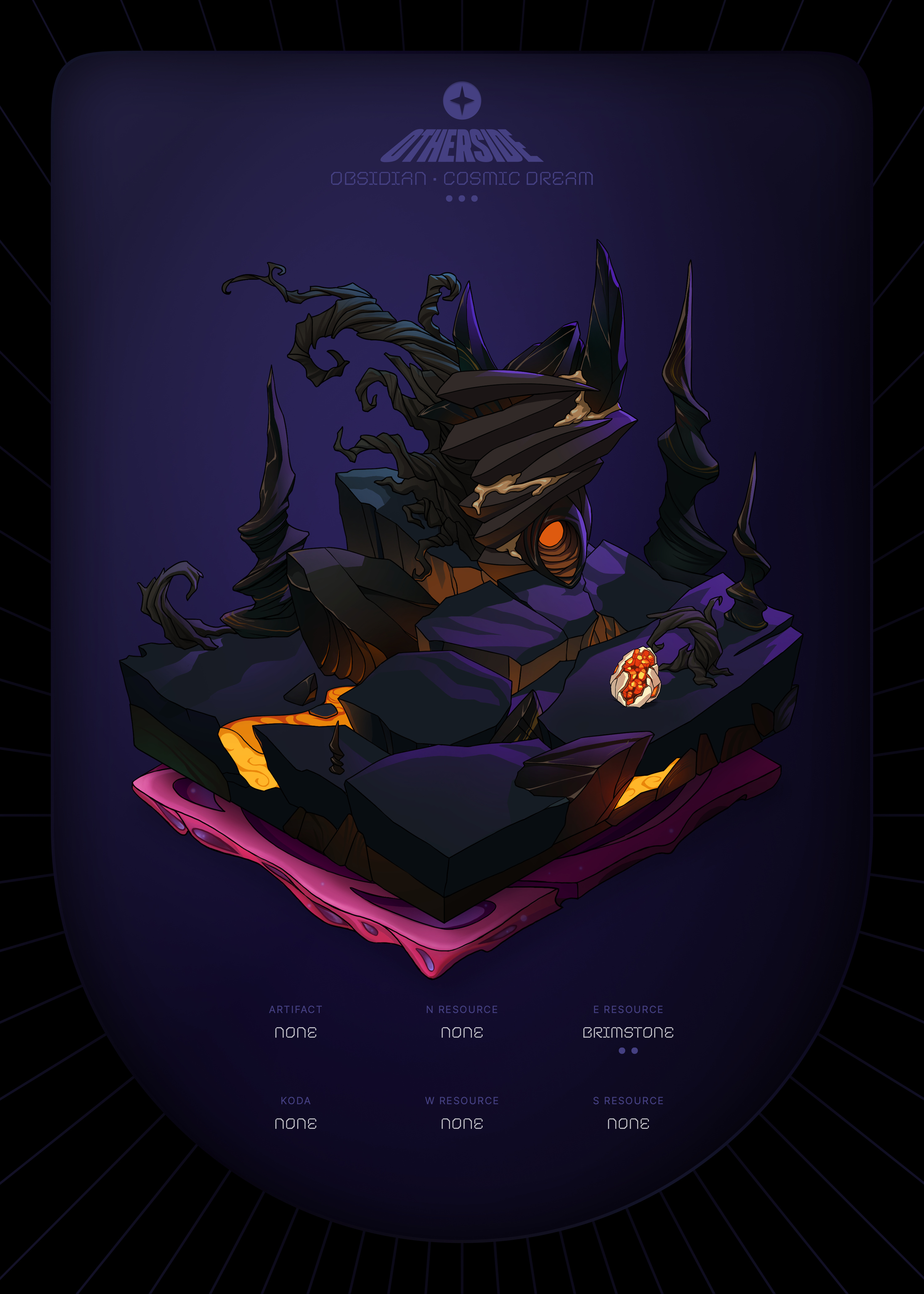 Otherdeed #30104 — Obsidian
