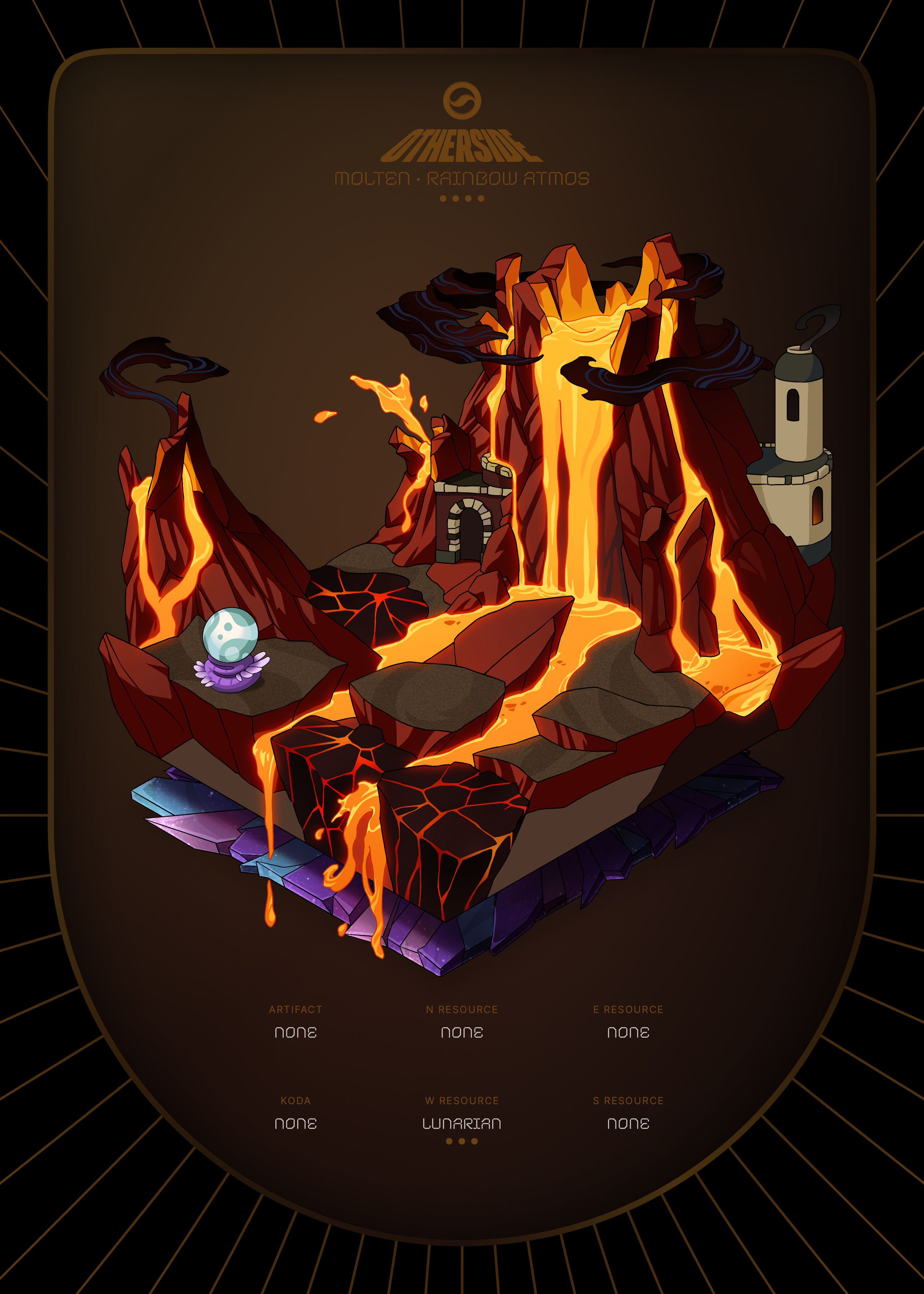 Otherdeed #81876 — Molten