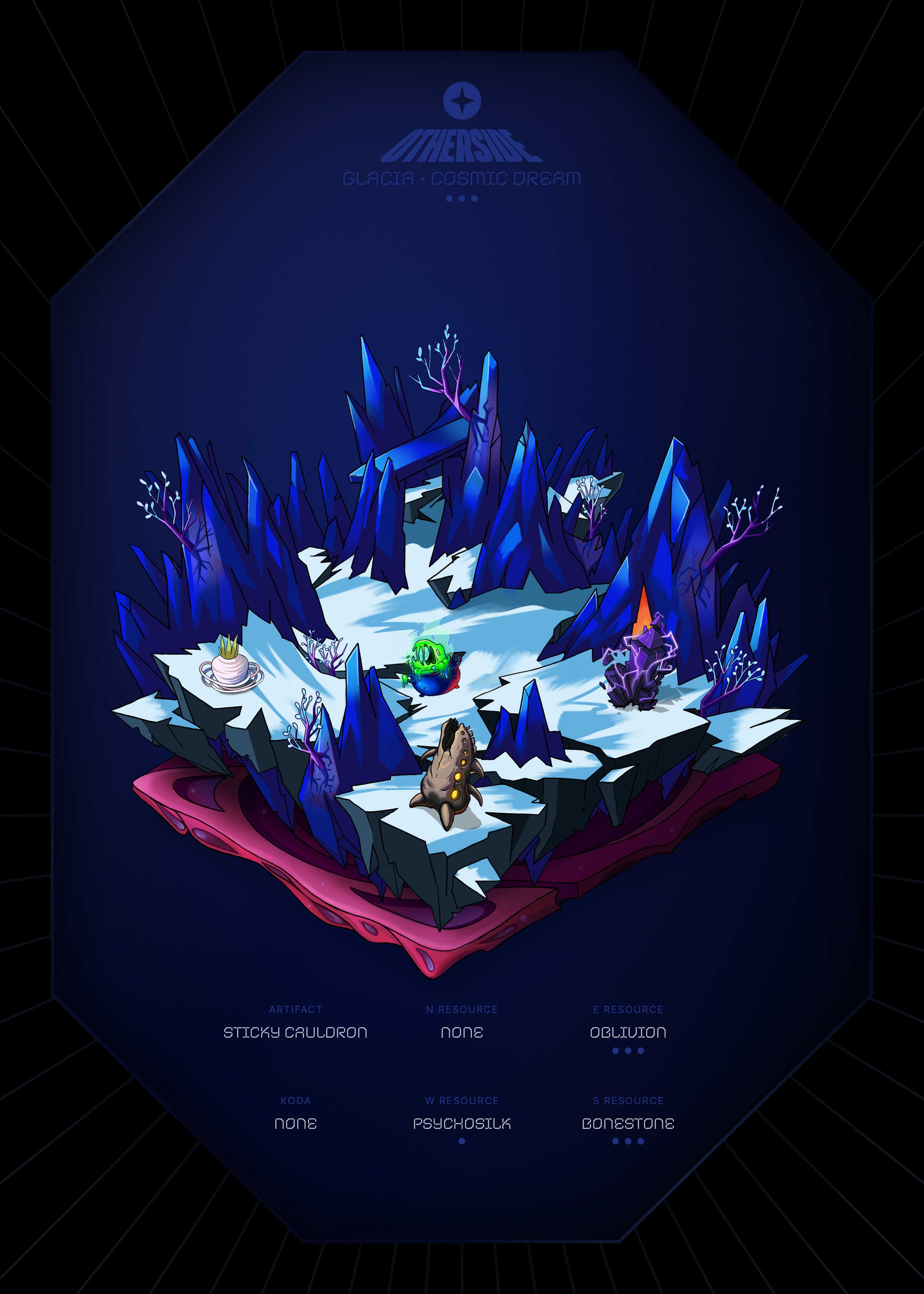 Otherdeed #35327 — Glacia