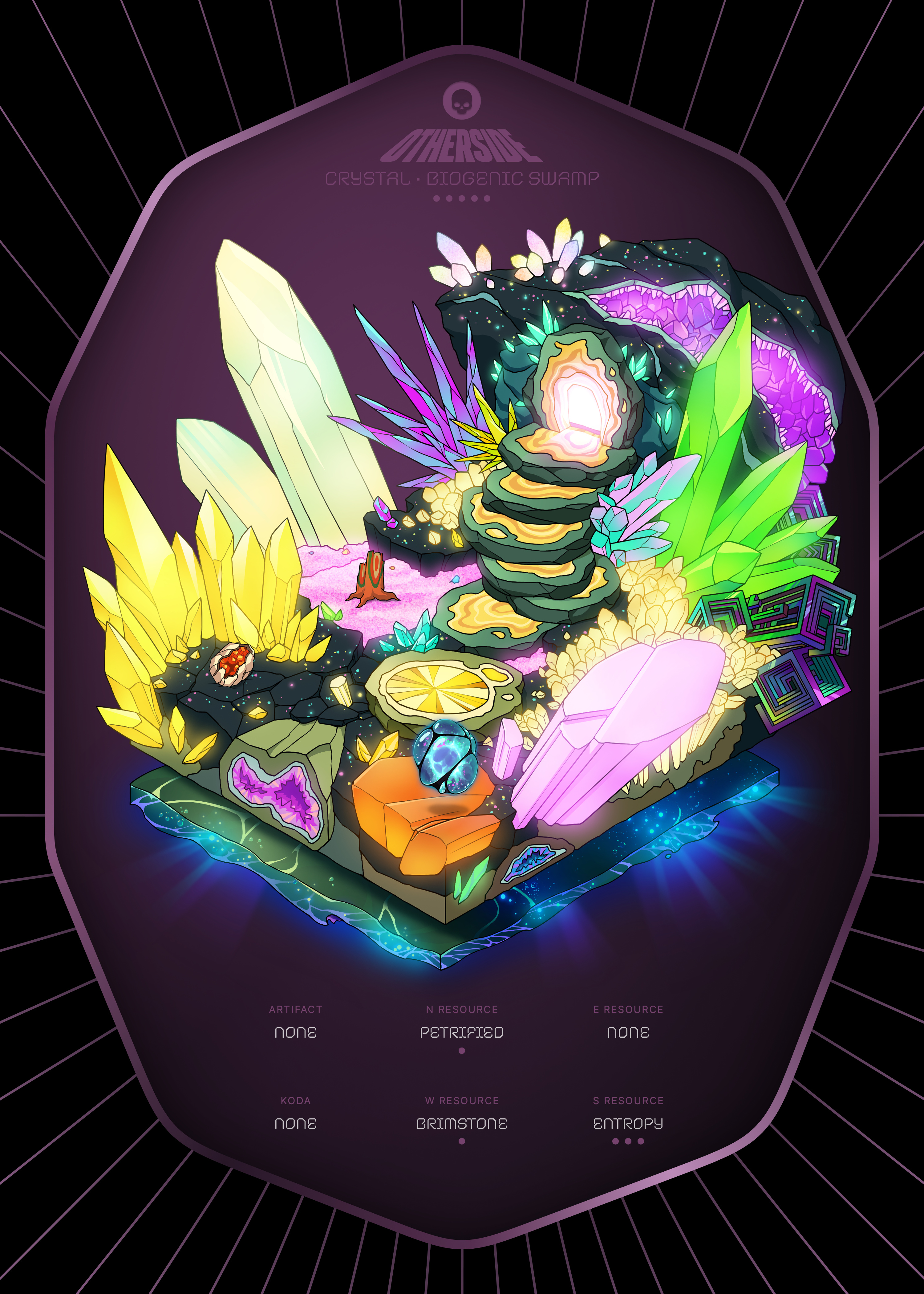Otherdeed #5149 — Crystal