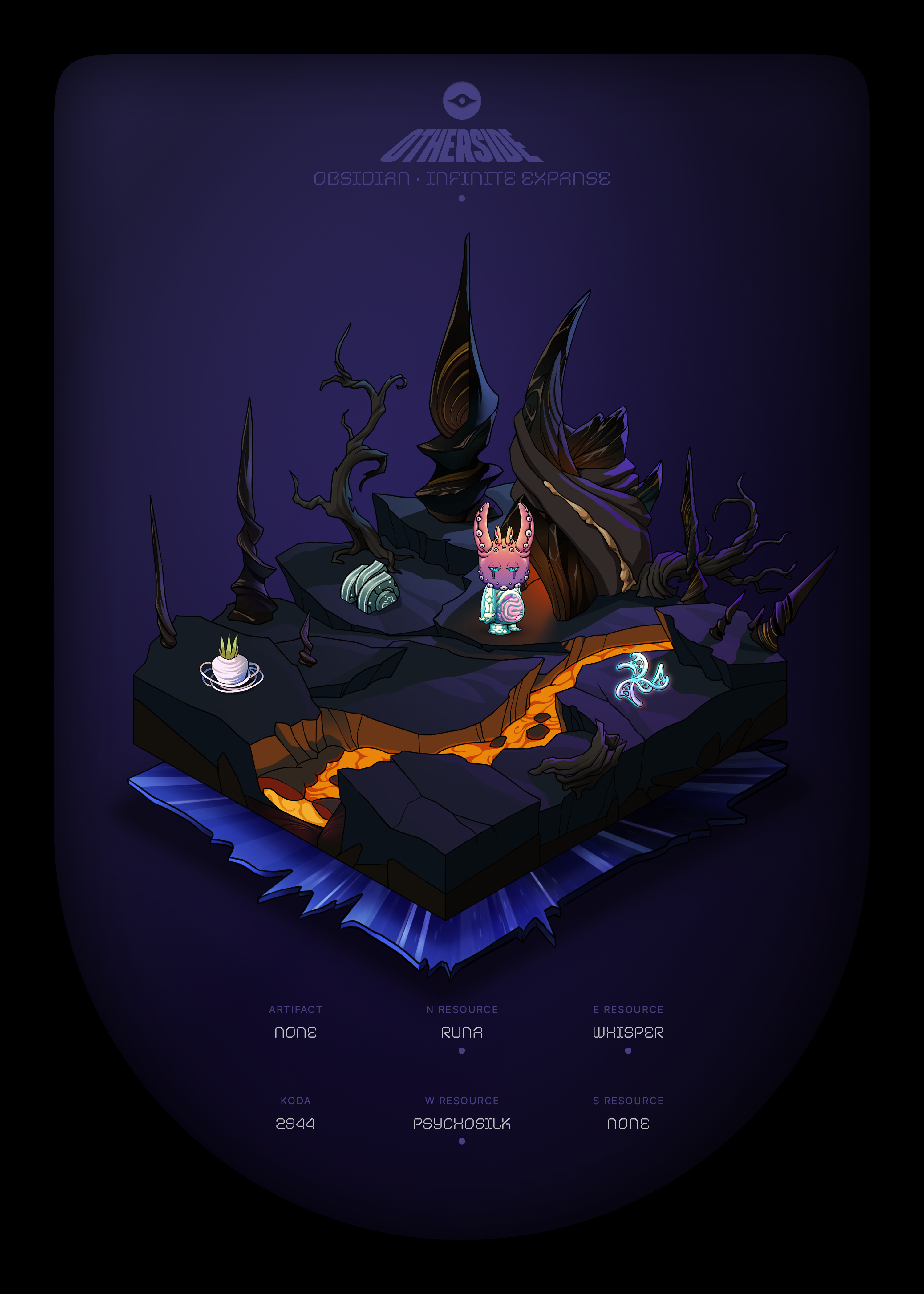 Otherdeed #60428 — Obsidian