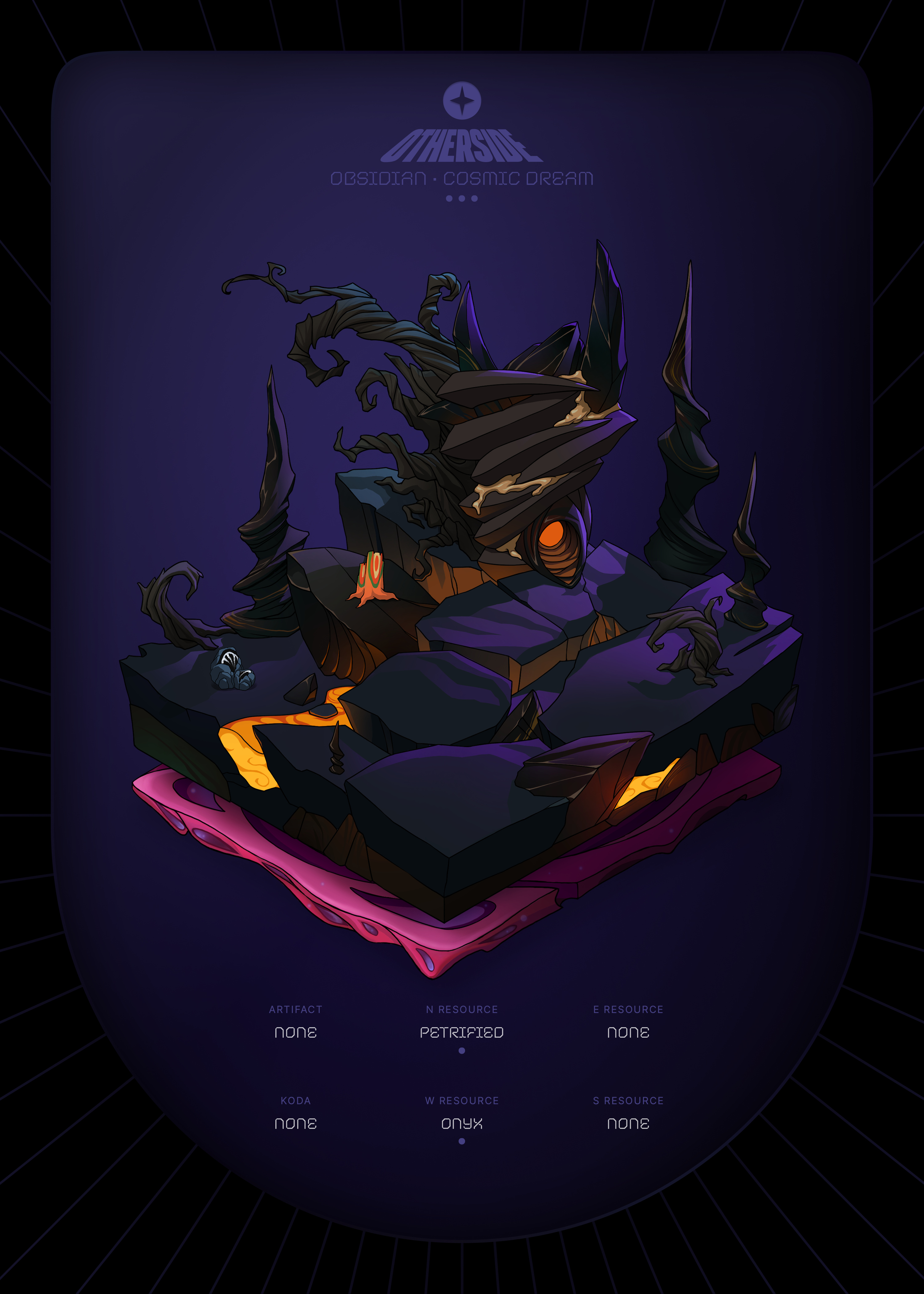 Otherdeed #33274 — Obsidian