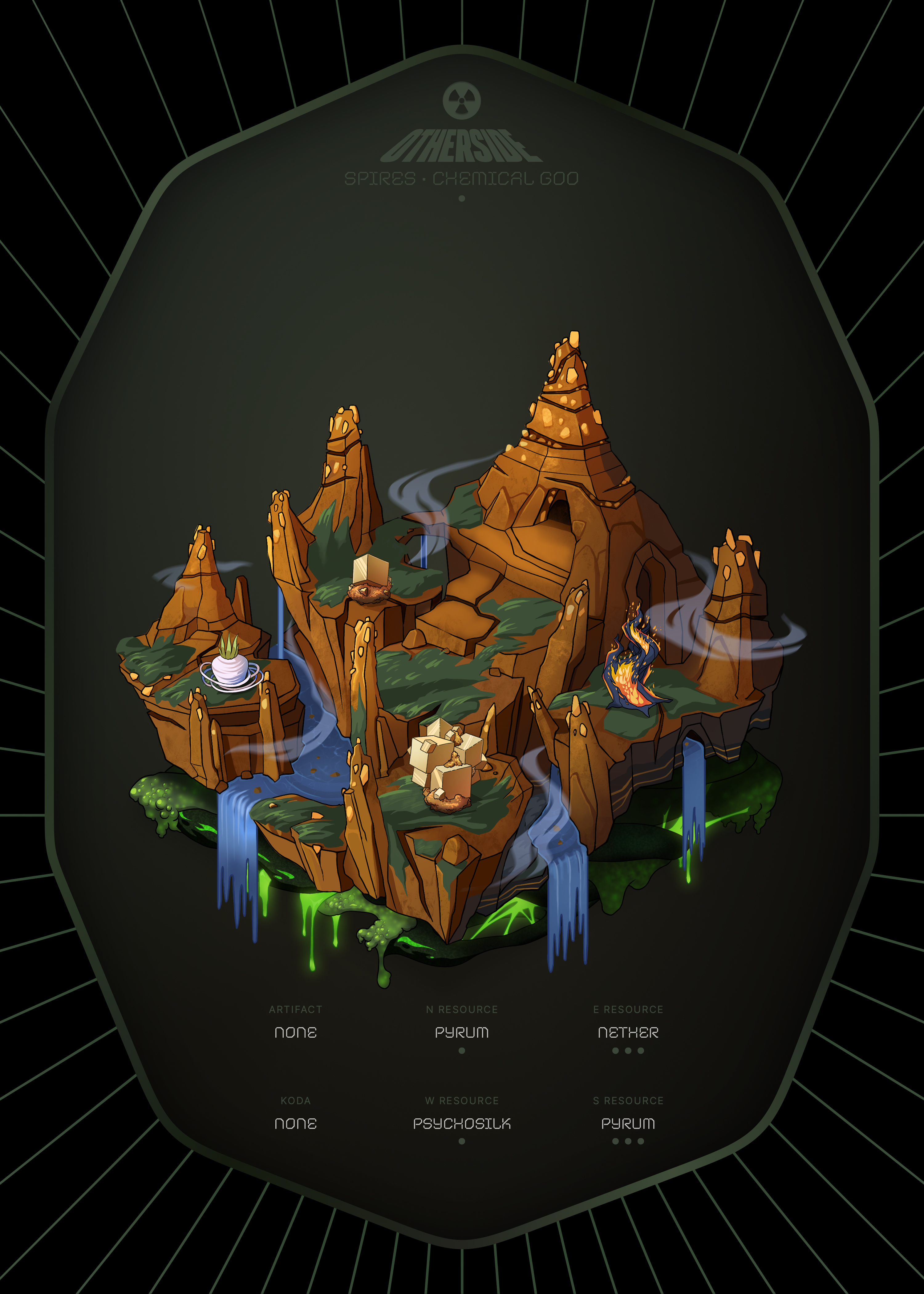 Otherdeed #15405 — Spires