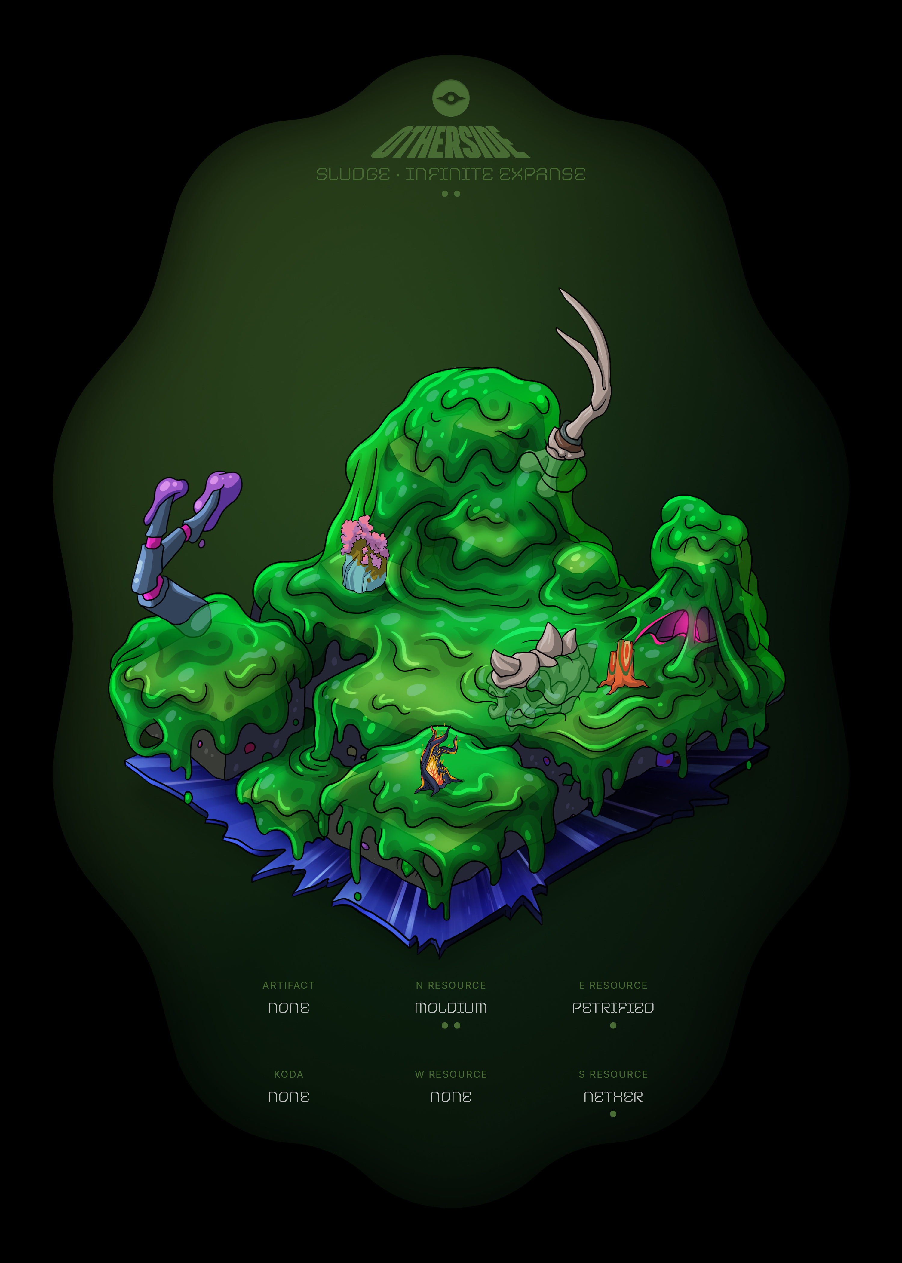 Otherdeed #61221 — Sludge