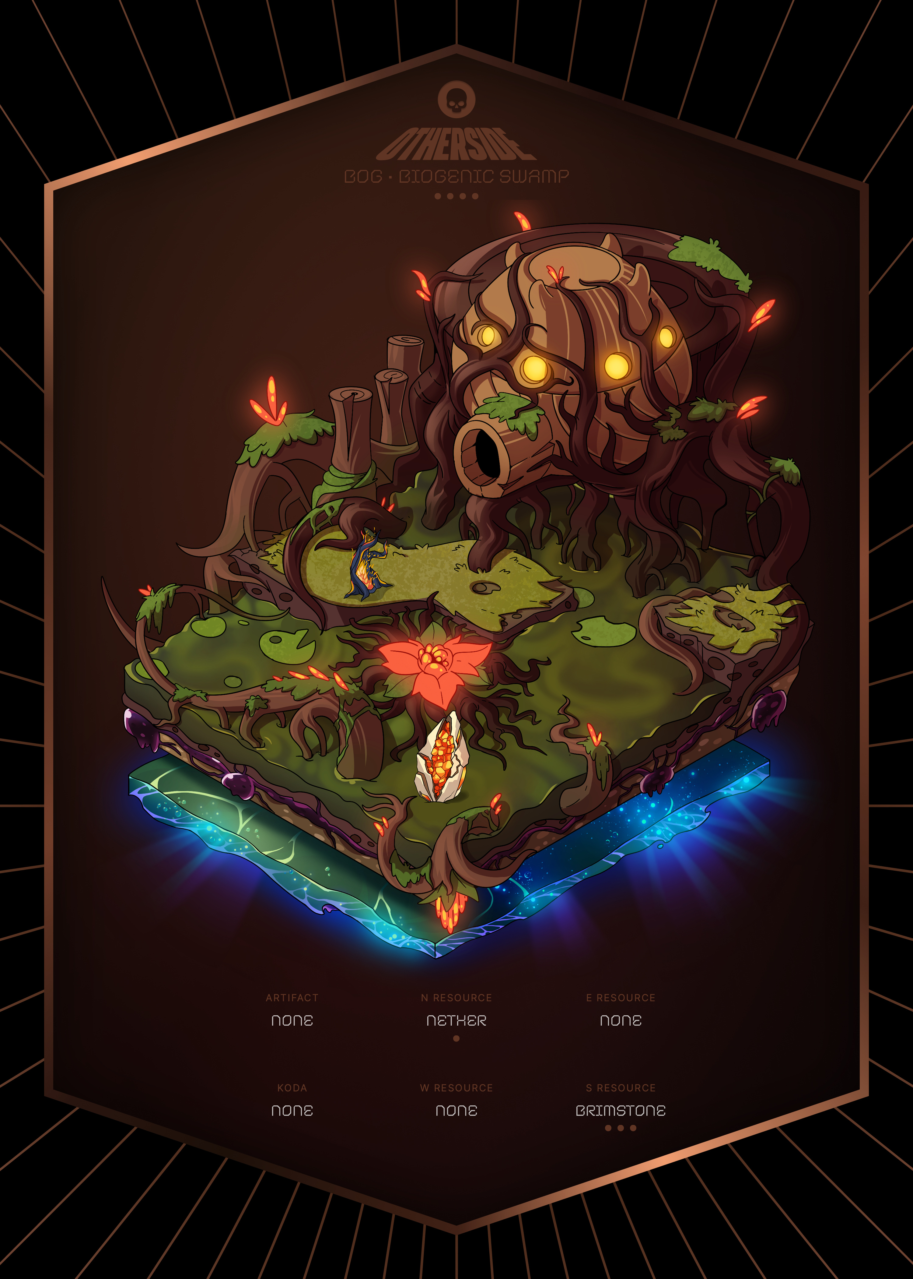 Otherdeed #7168 — Bog