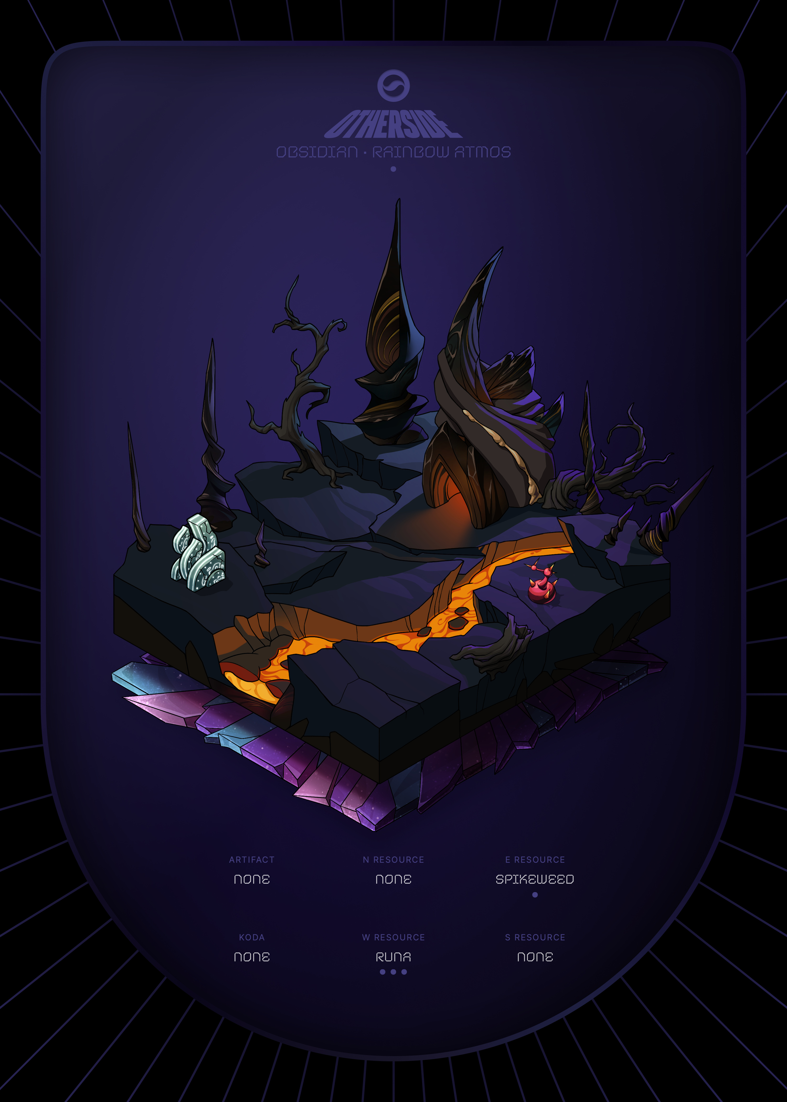 Otherdeed #70032 — Obsidian