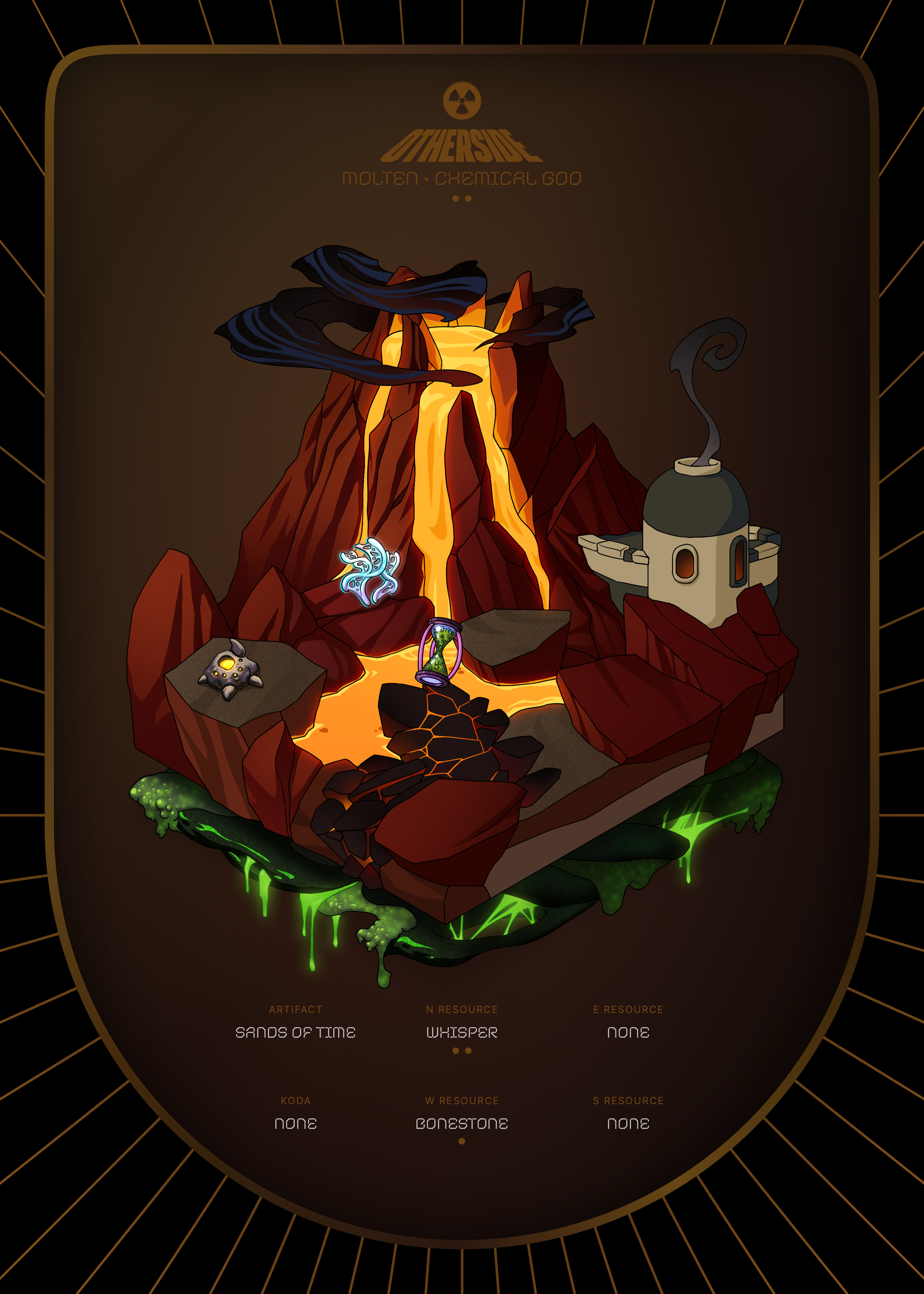 Otherdeed #23901 — Molten