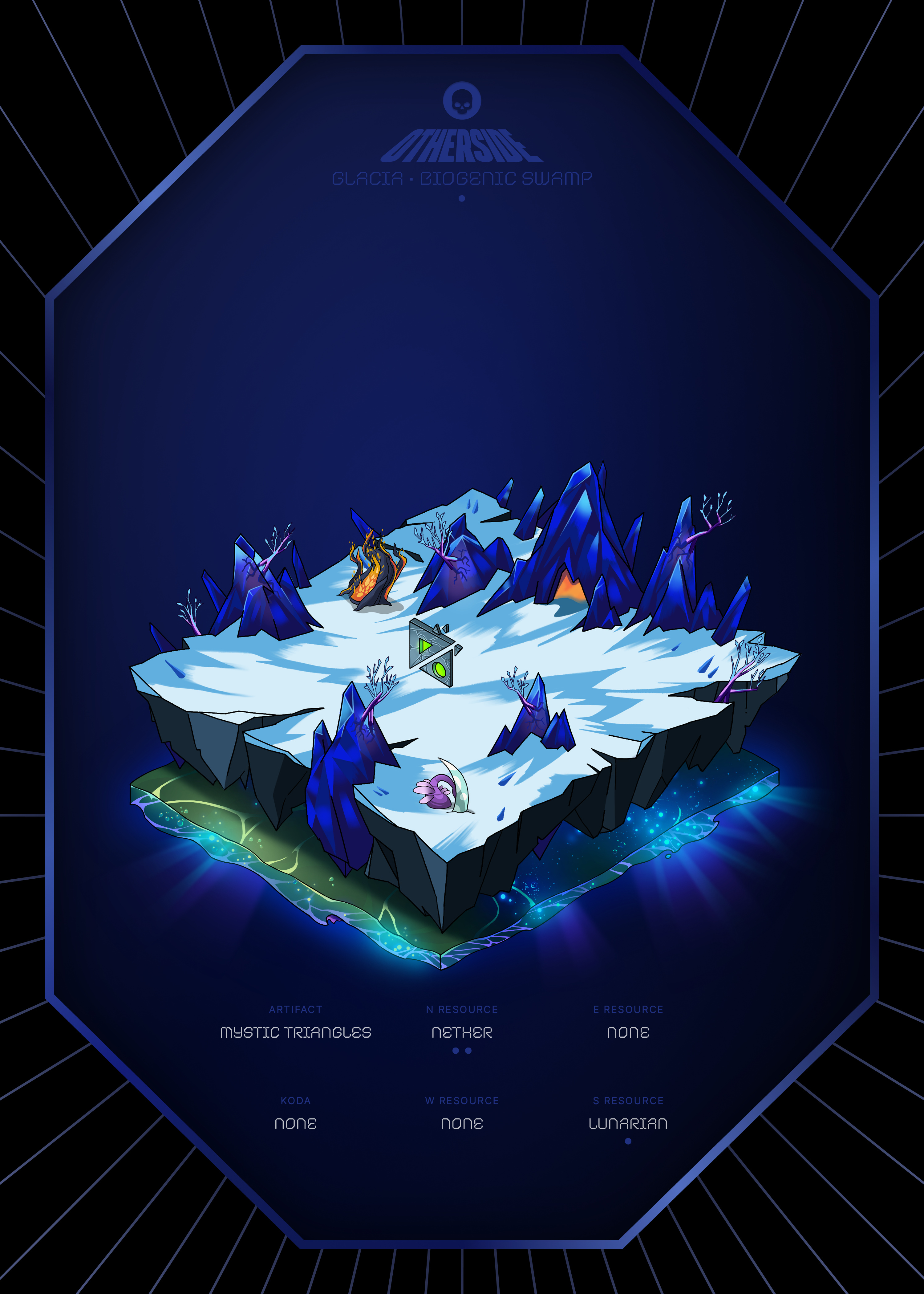 Otherdeed #1356 — Glacia