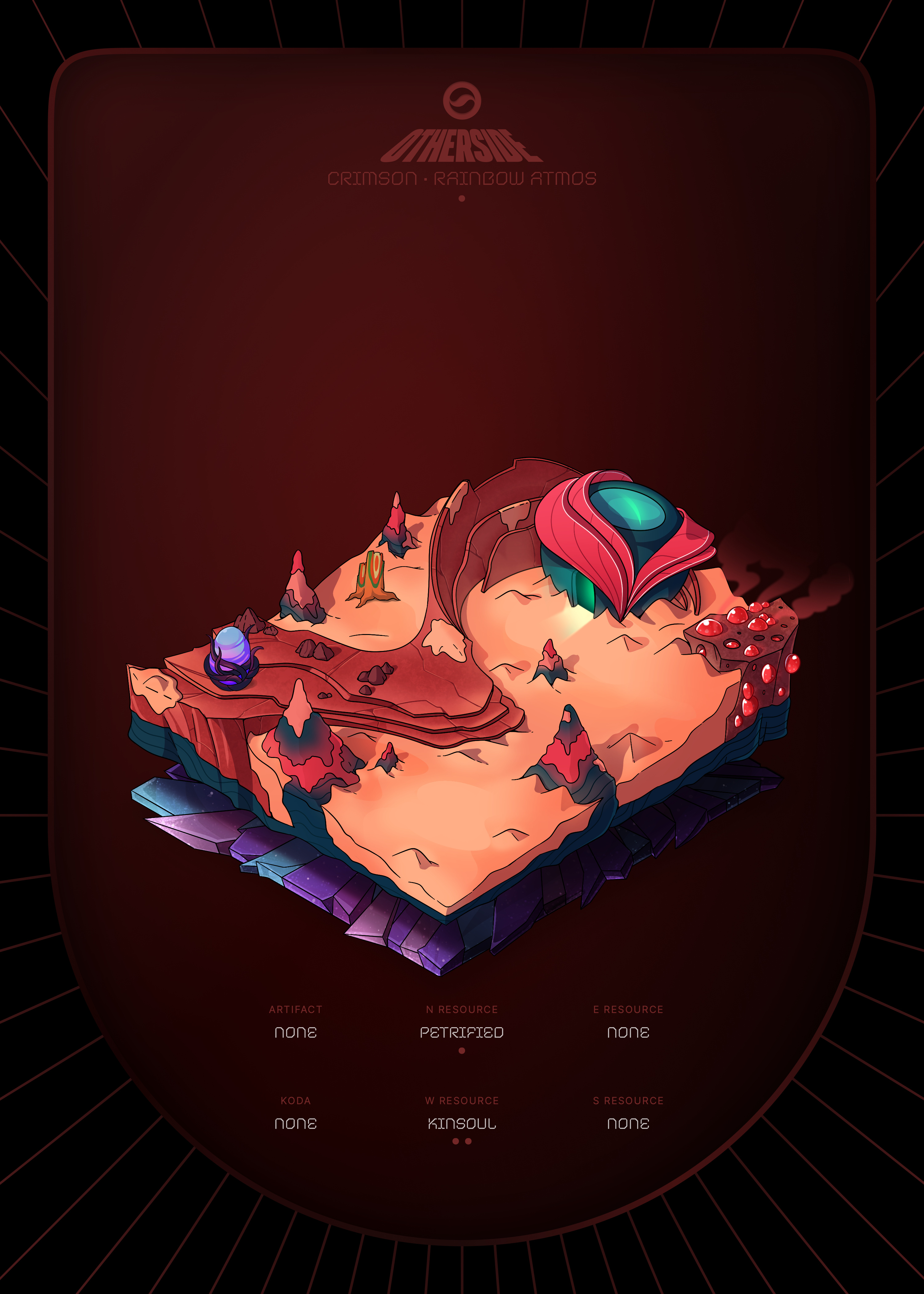 Otherdeed #80967 — Crimson