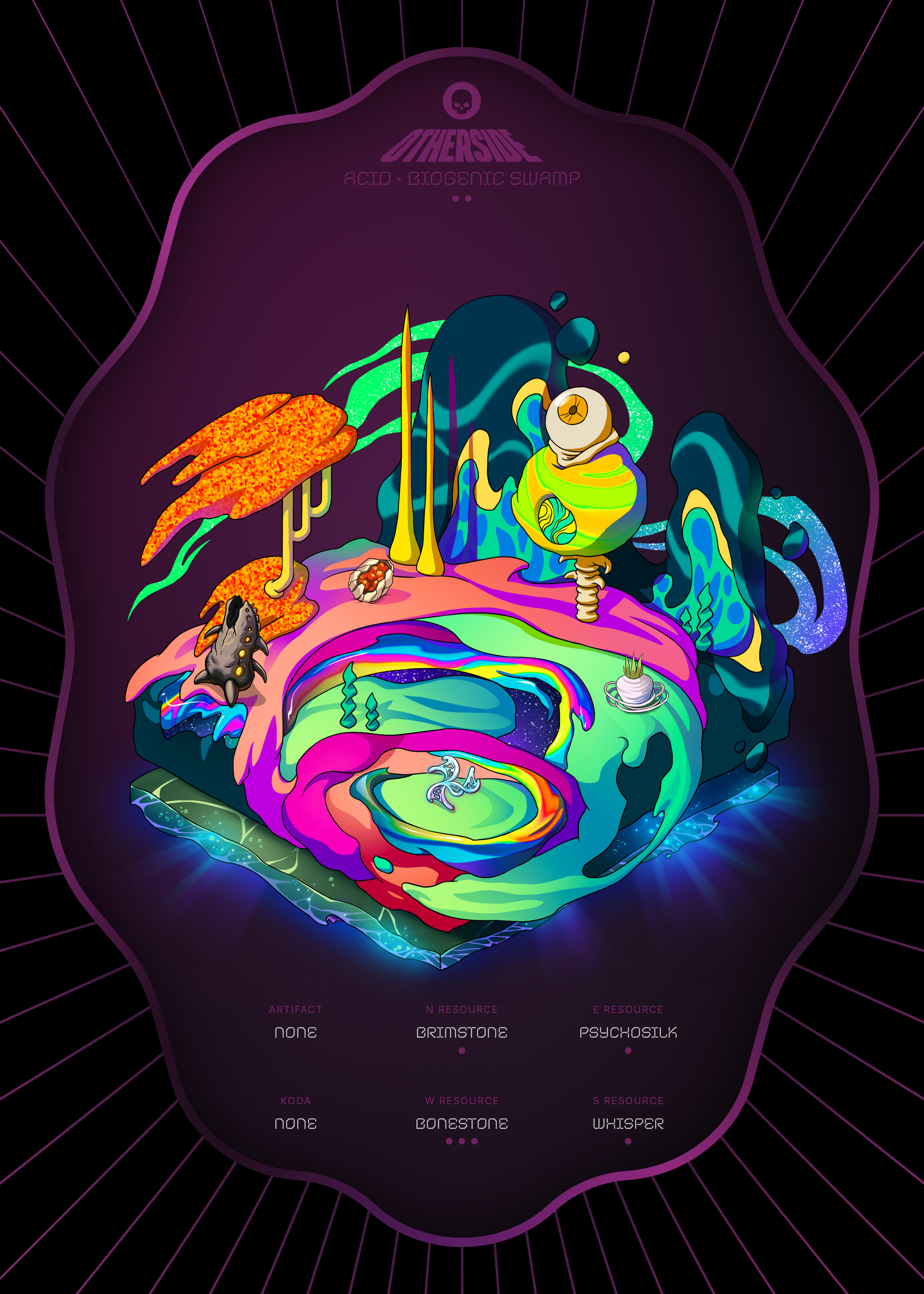 Otherdeed #9869 — Acid