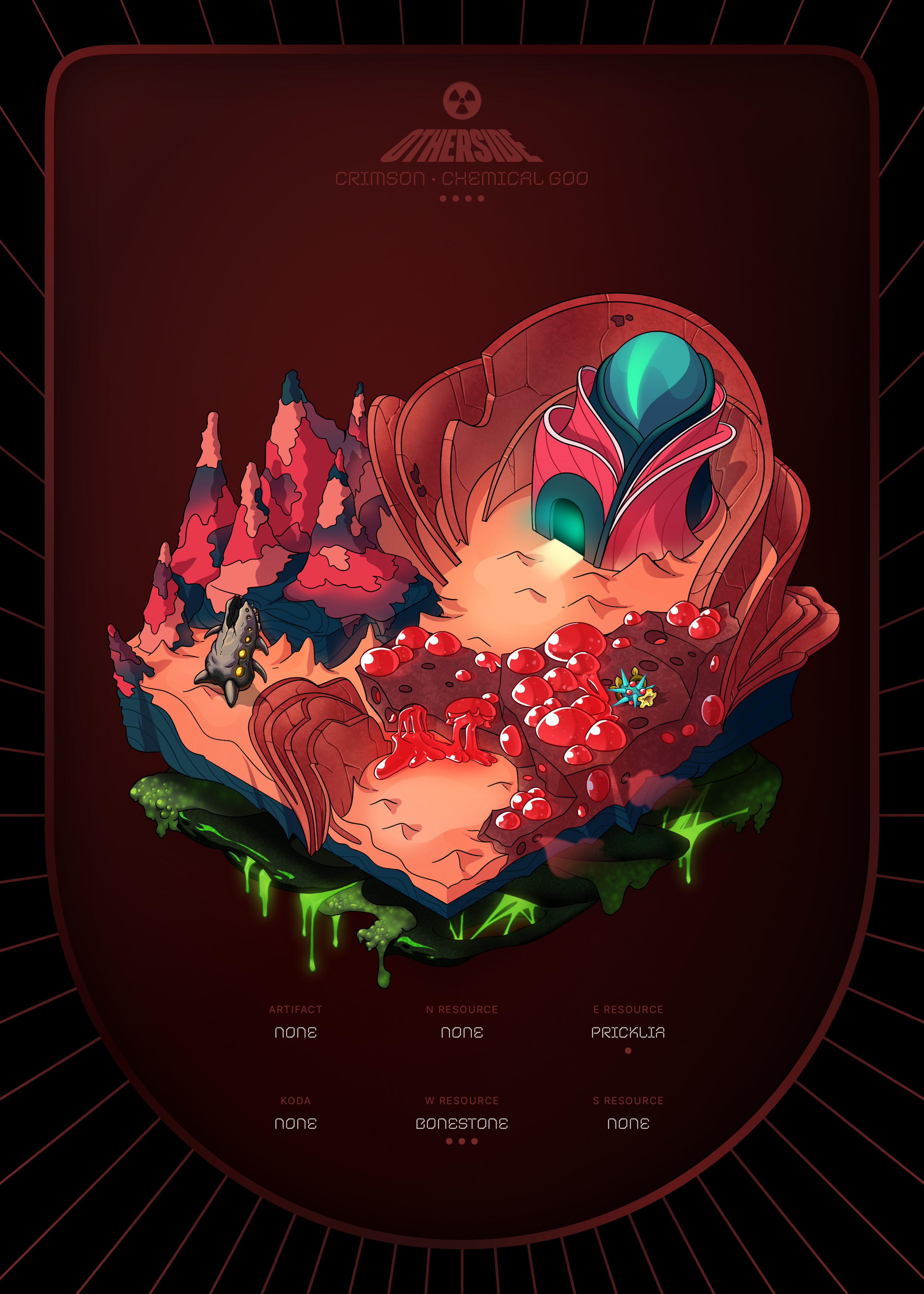 Otherdeed #26371 — Crimson