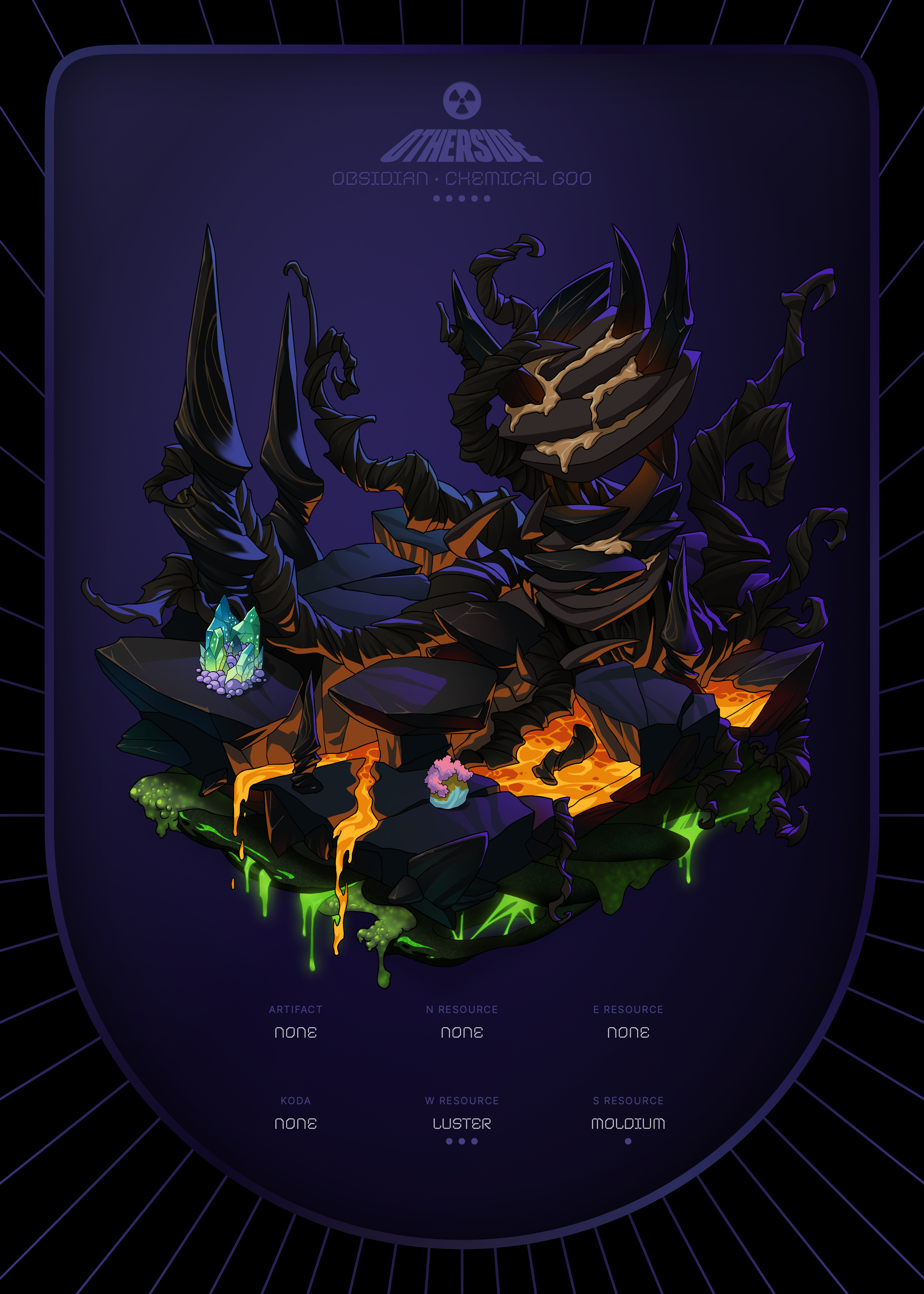 Otherdeed #15169 — Obsidian