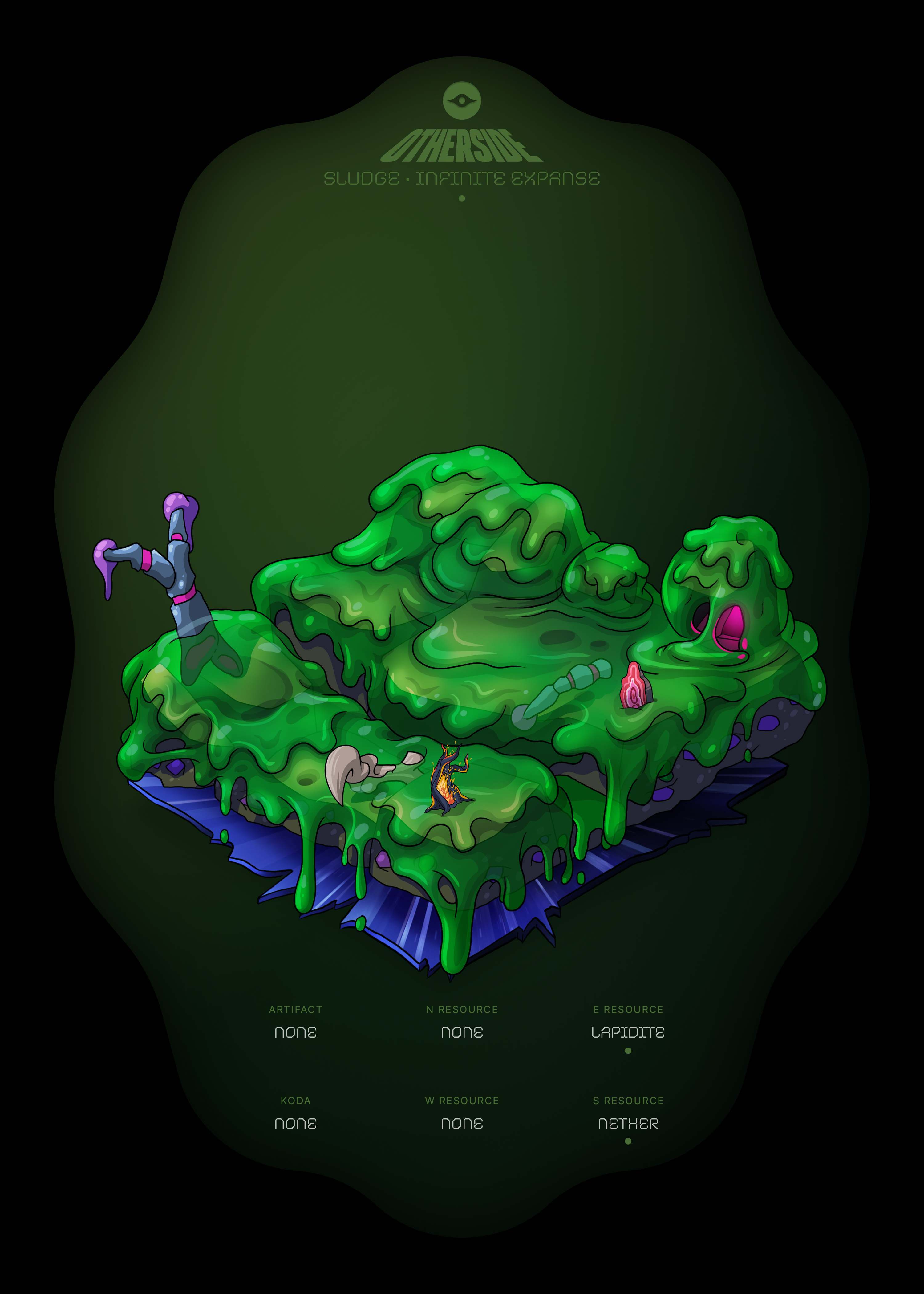 Otherdeed #59385 — Sludge