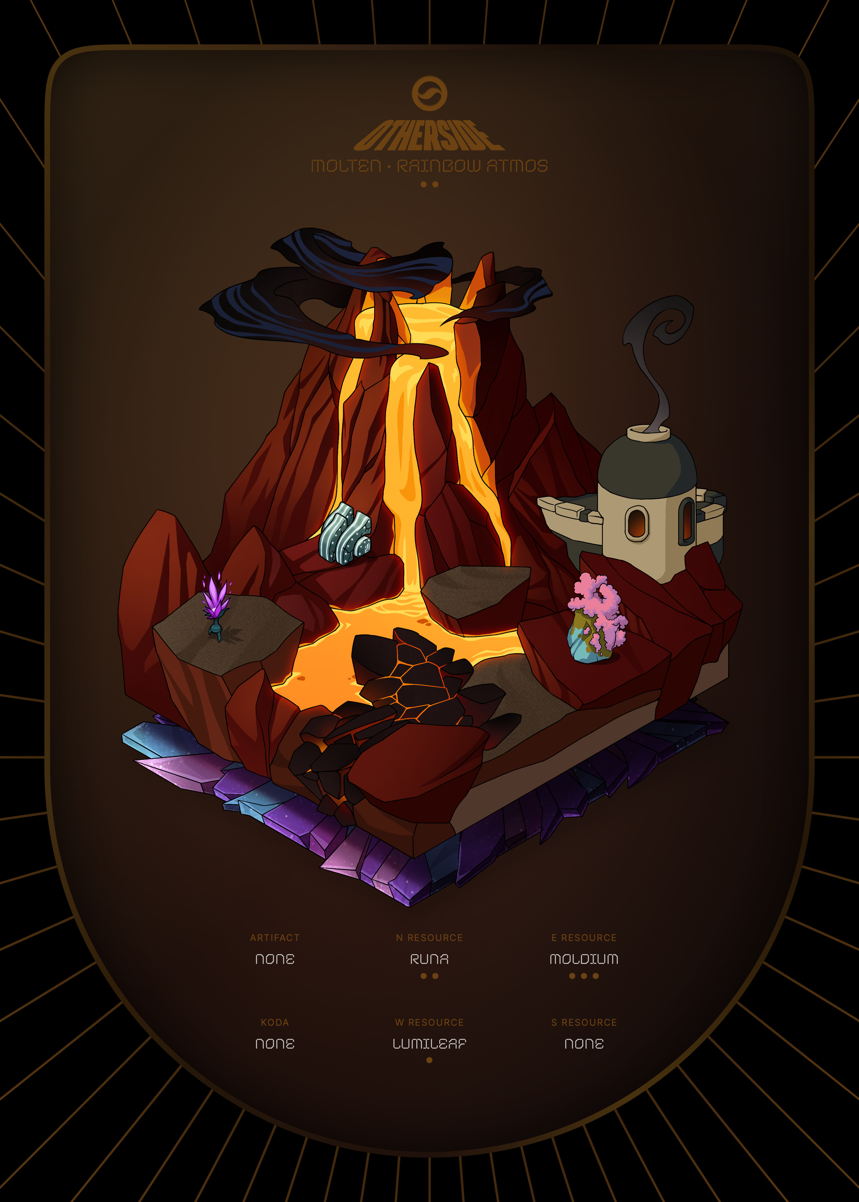 Otherdeed #69840 — Molten