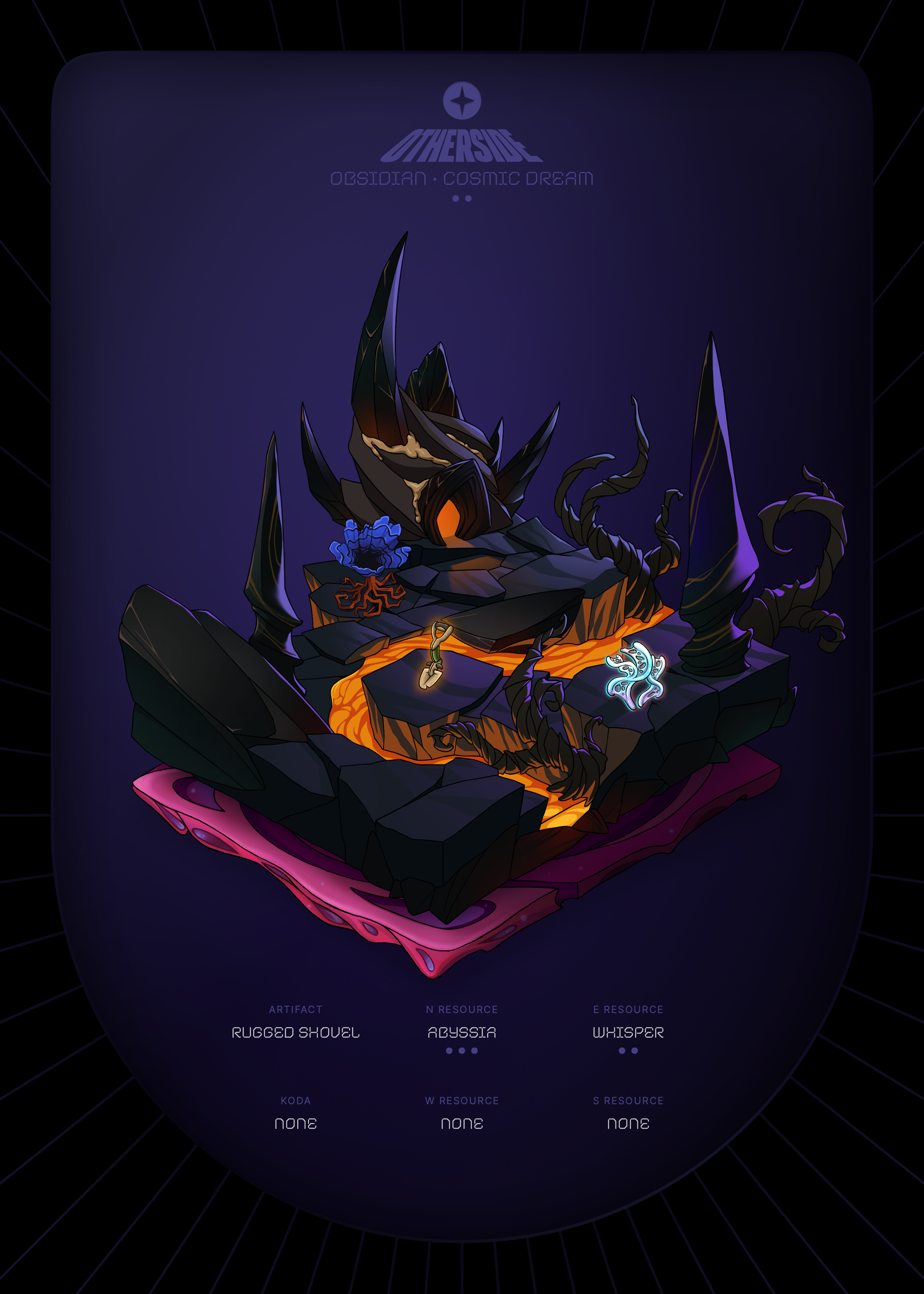 Otherdeed #31696 — Obsidian