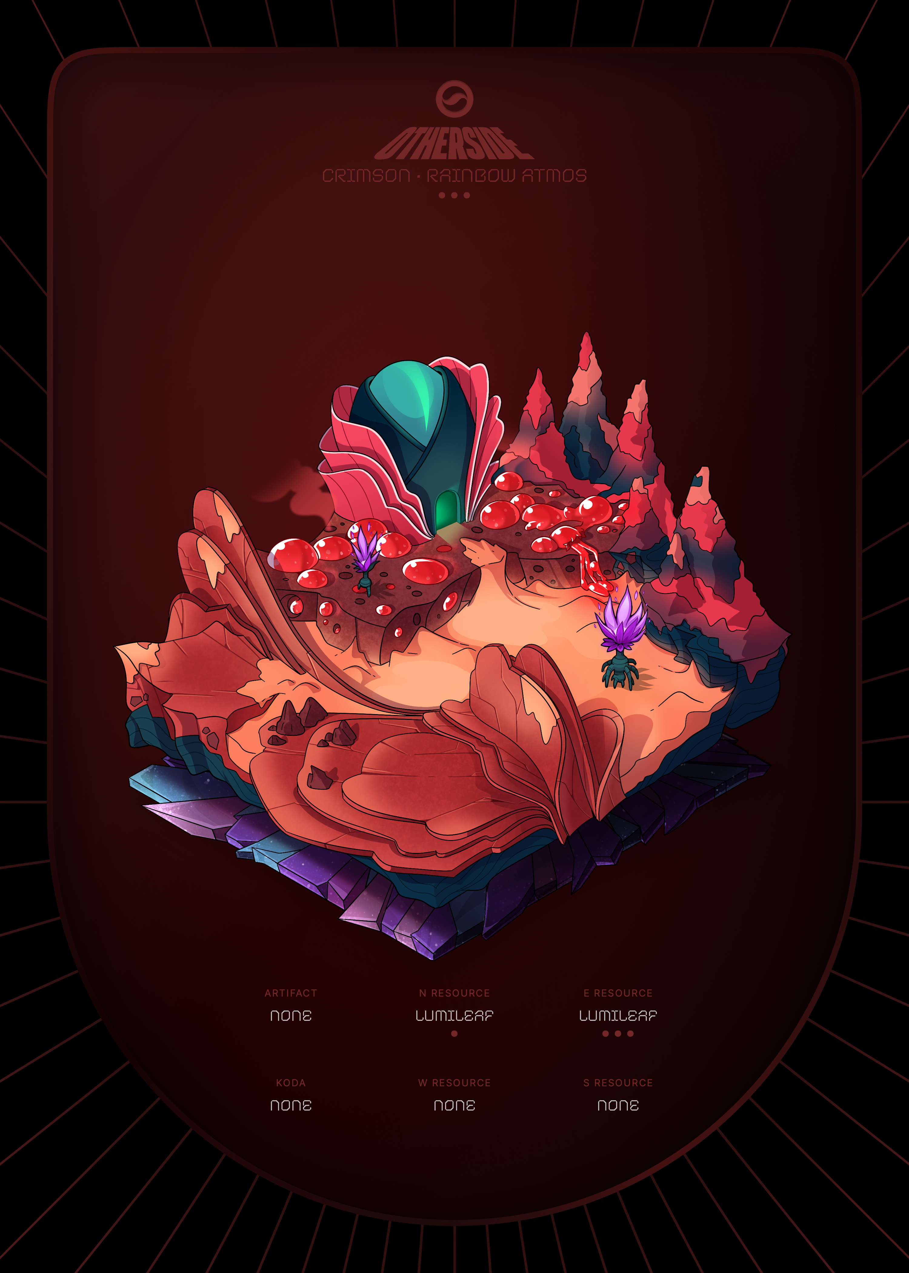 Otherdeed #67460 — Crimson