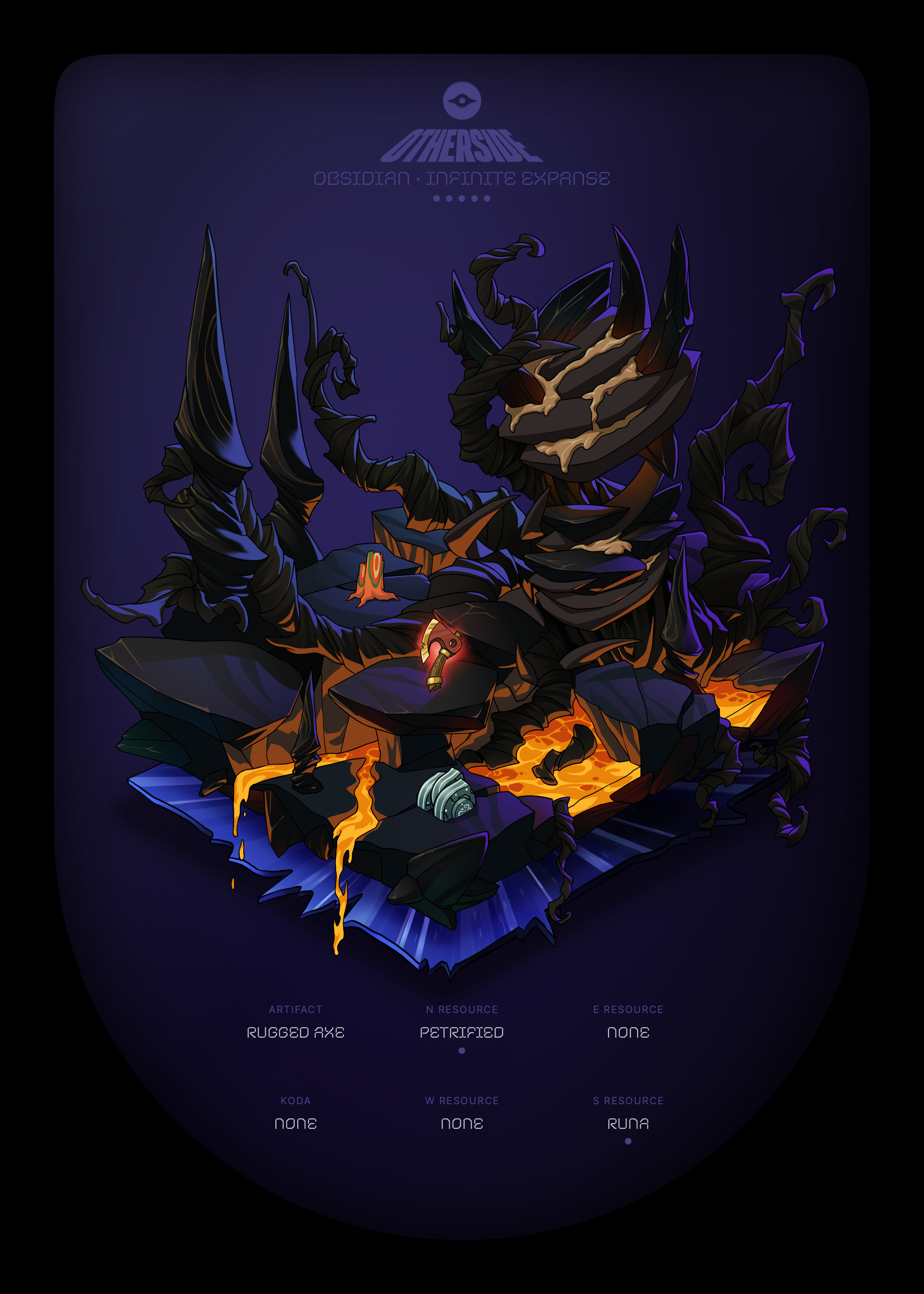 Otherdeed #59445 — Obsidian