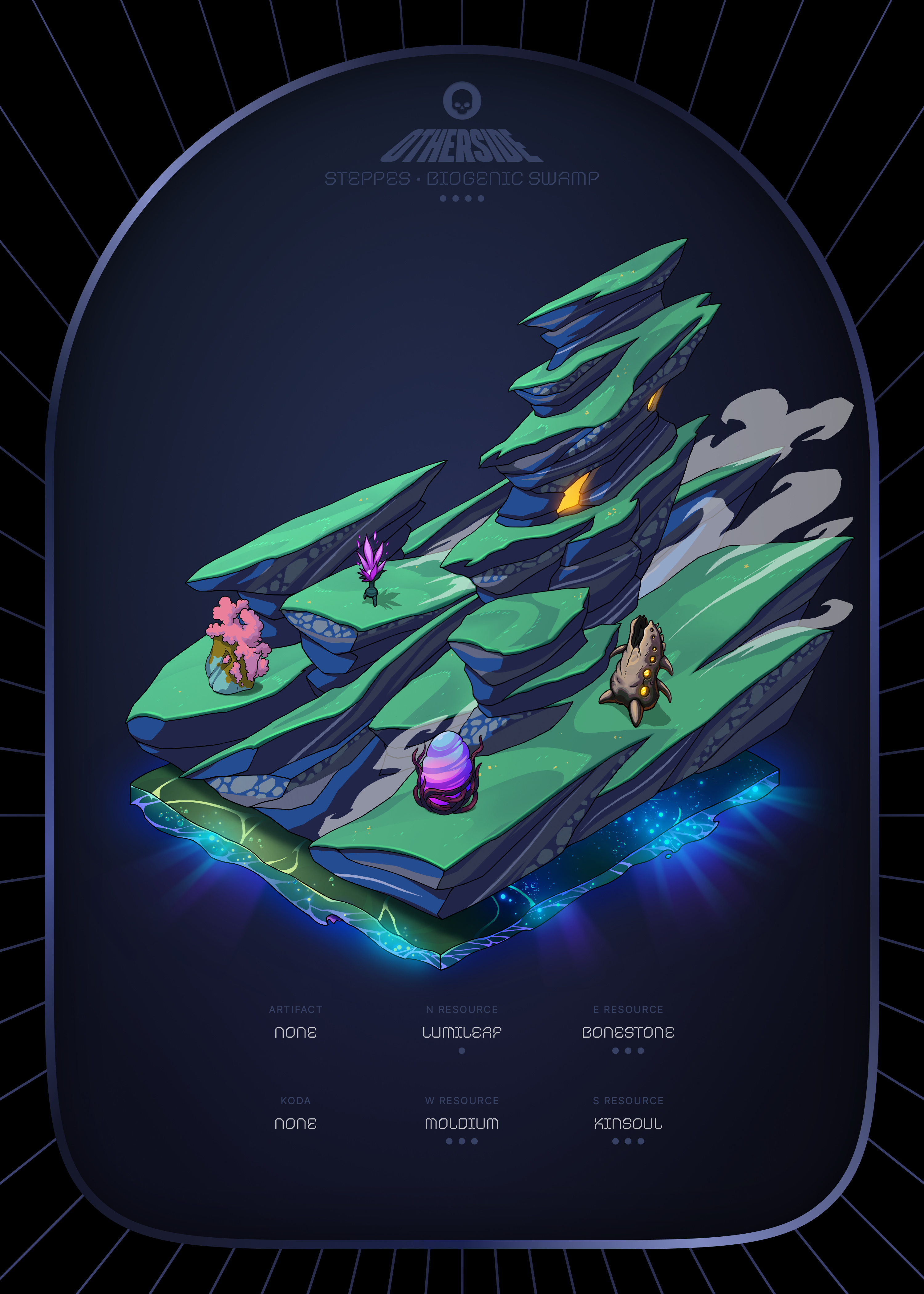 Otherdeed #2129 — Steppes