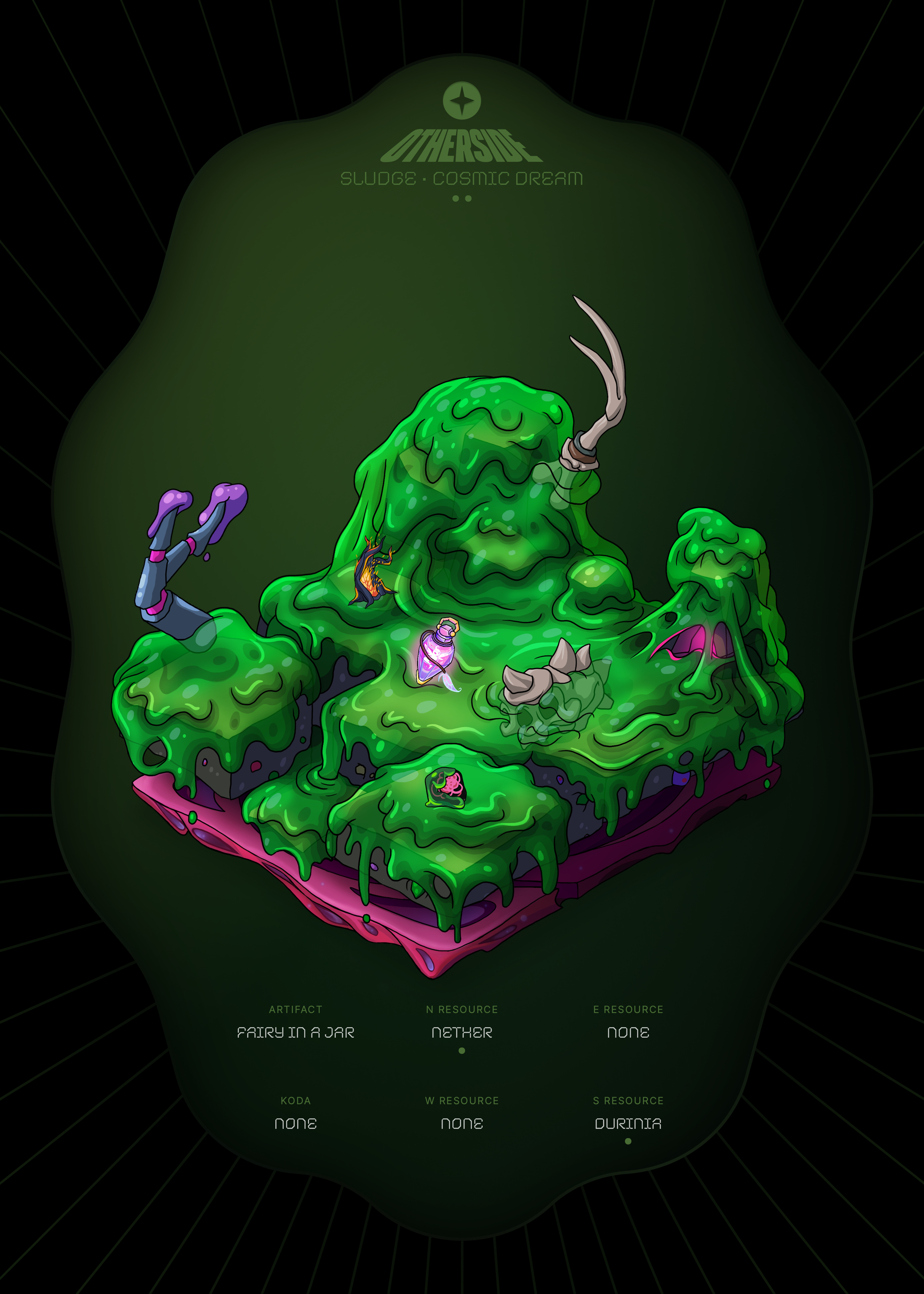 Otherdeed #36302 — Sludge