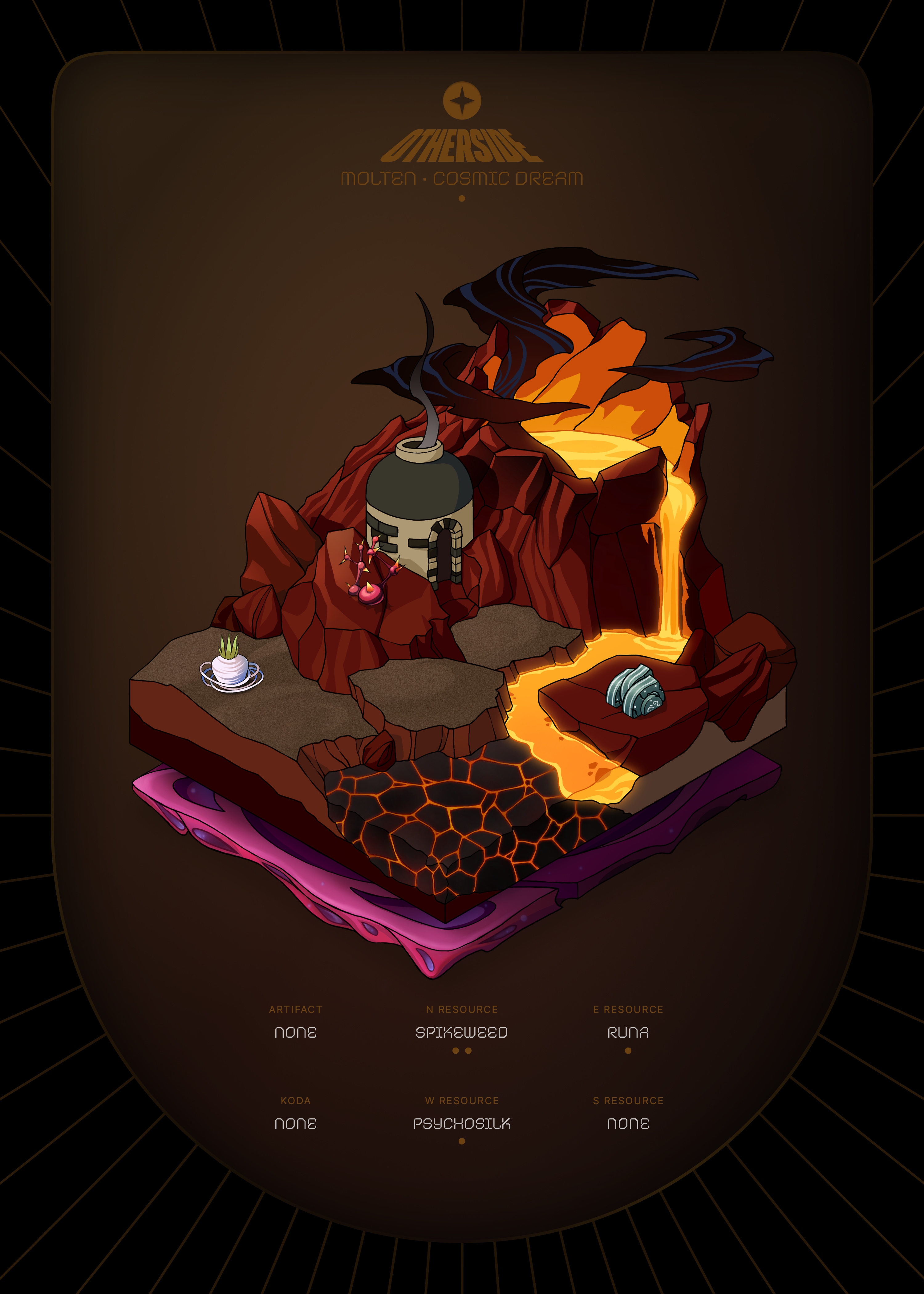 Otherdeed #32142 — Molten