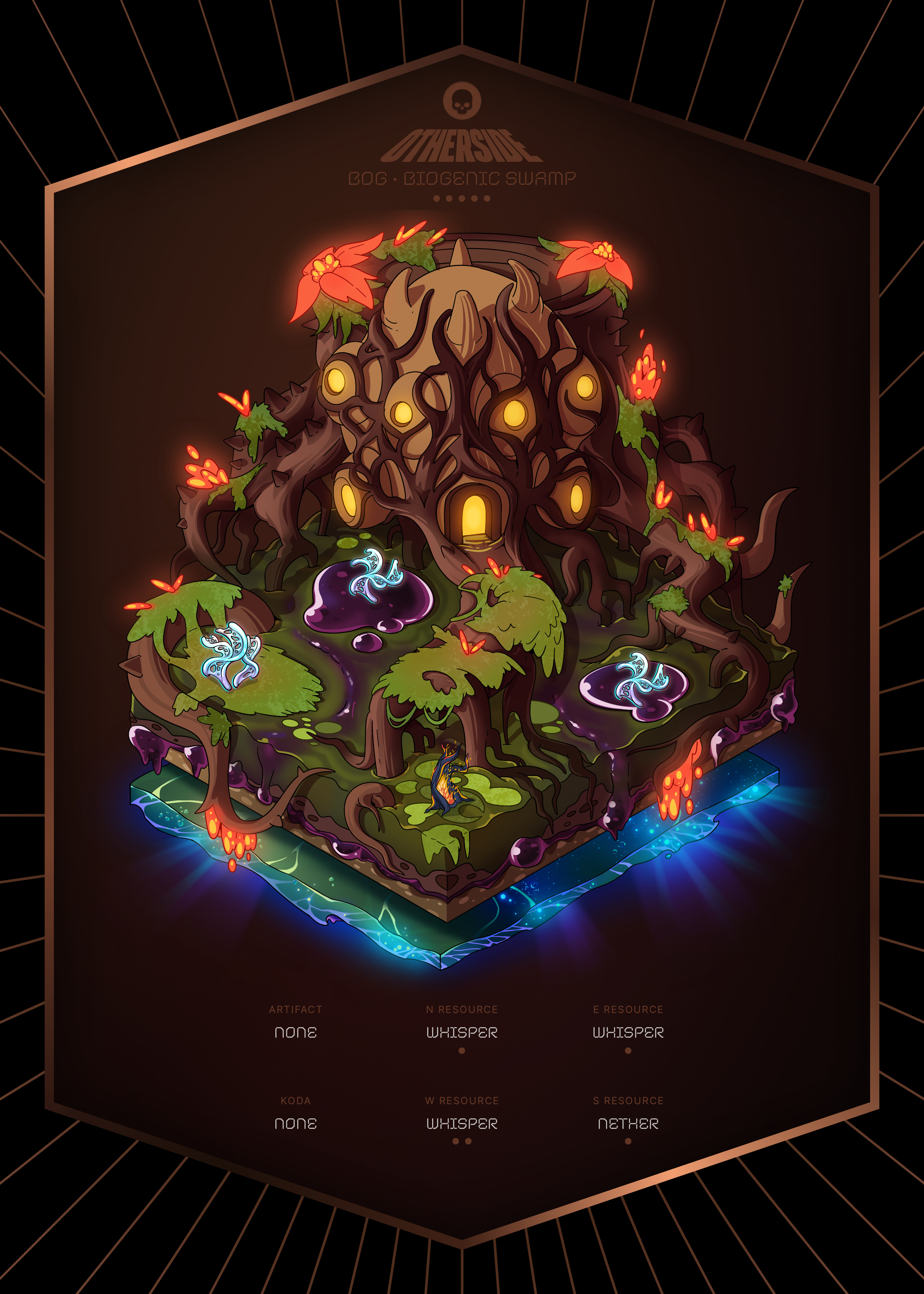 Otherdeed #1398 — Bog