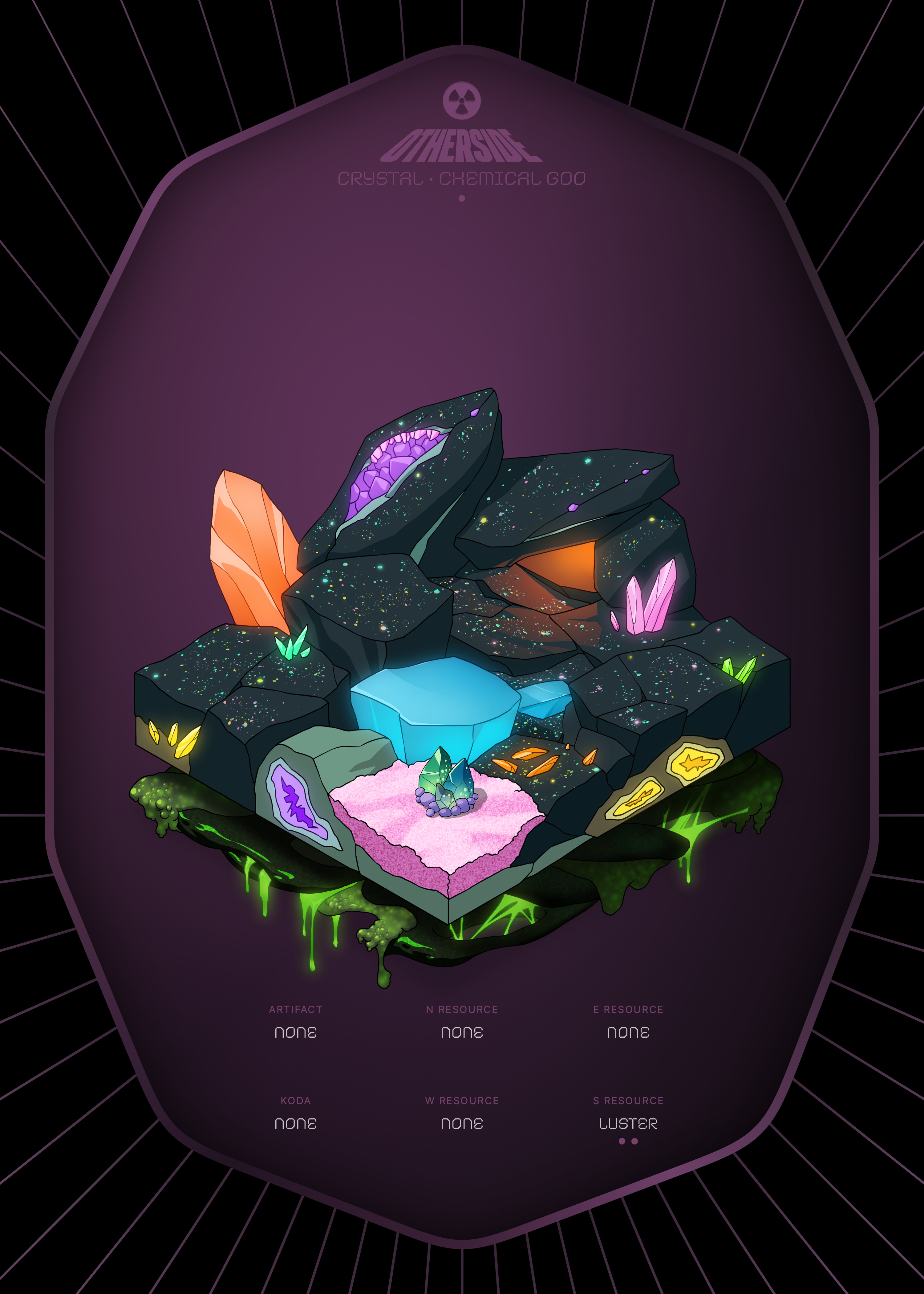 Otherdeed #15522 — Crystal