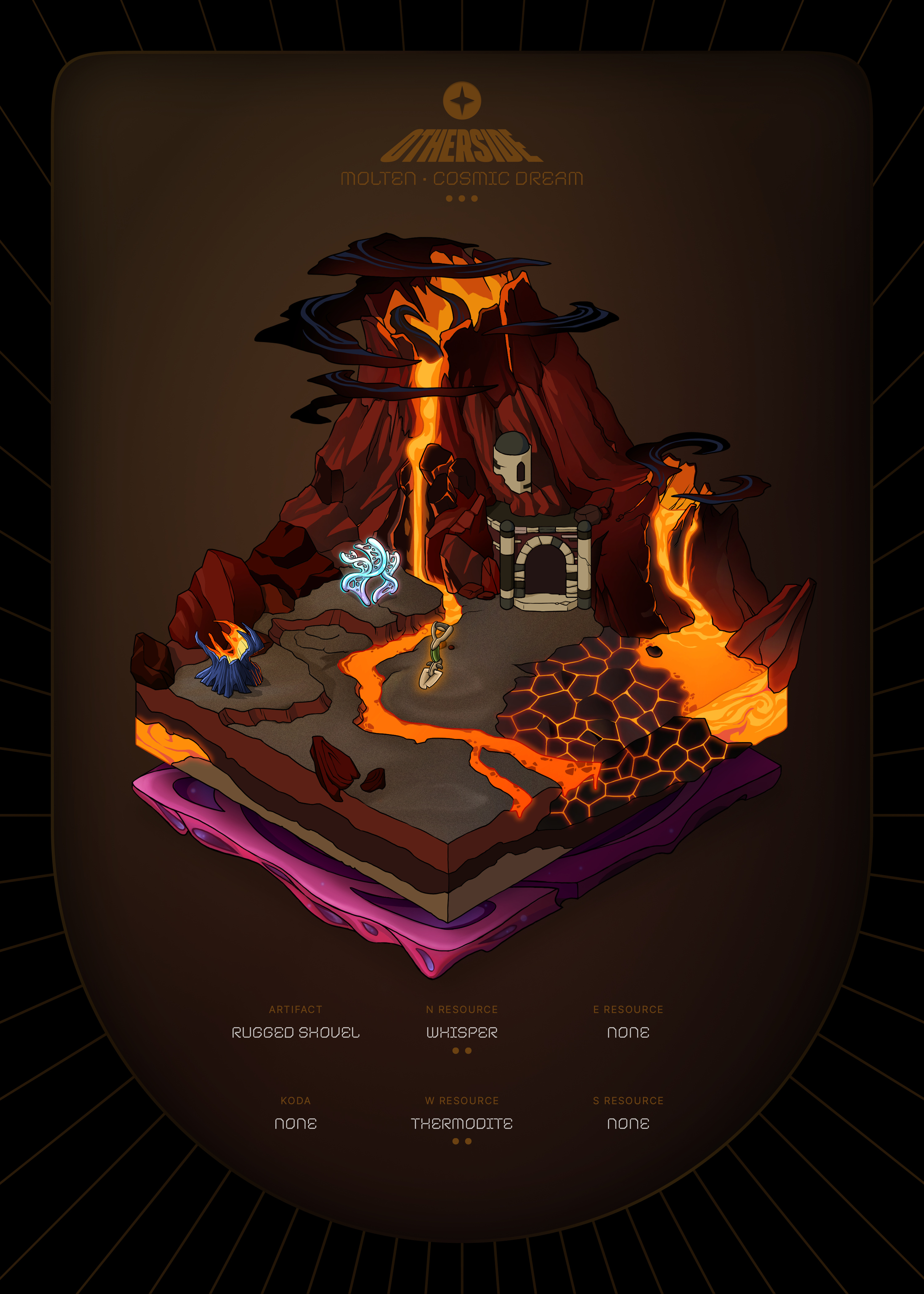 Otherdeed #35943 — Molten