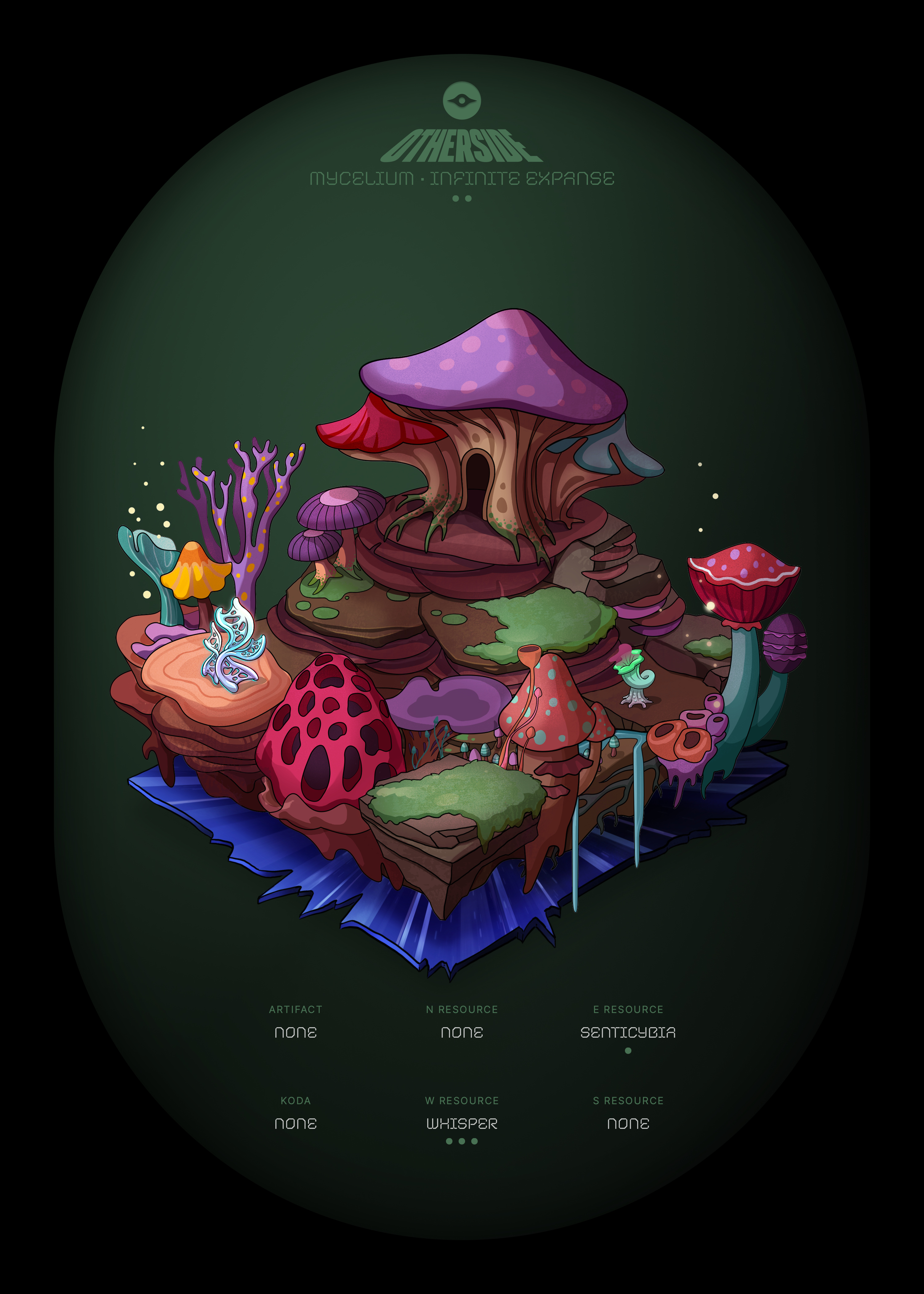Otherdeed #44422 — Mycelium