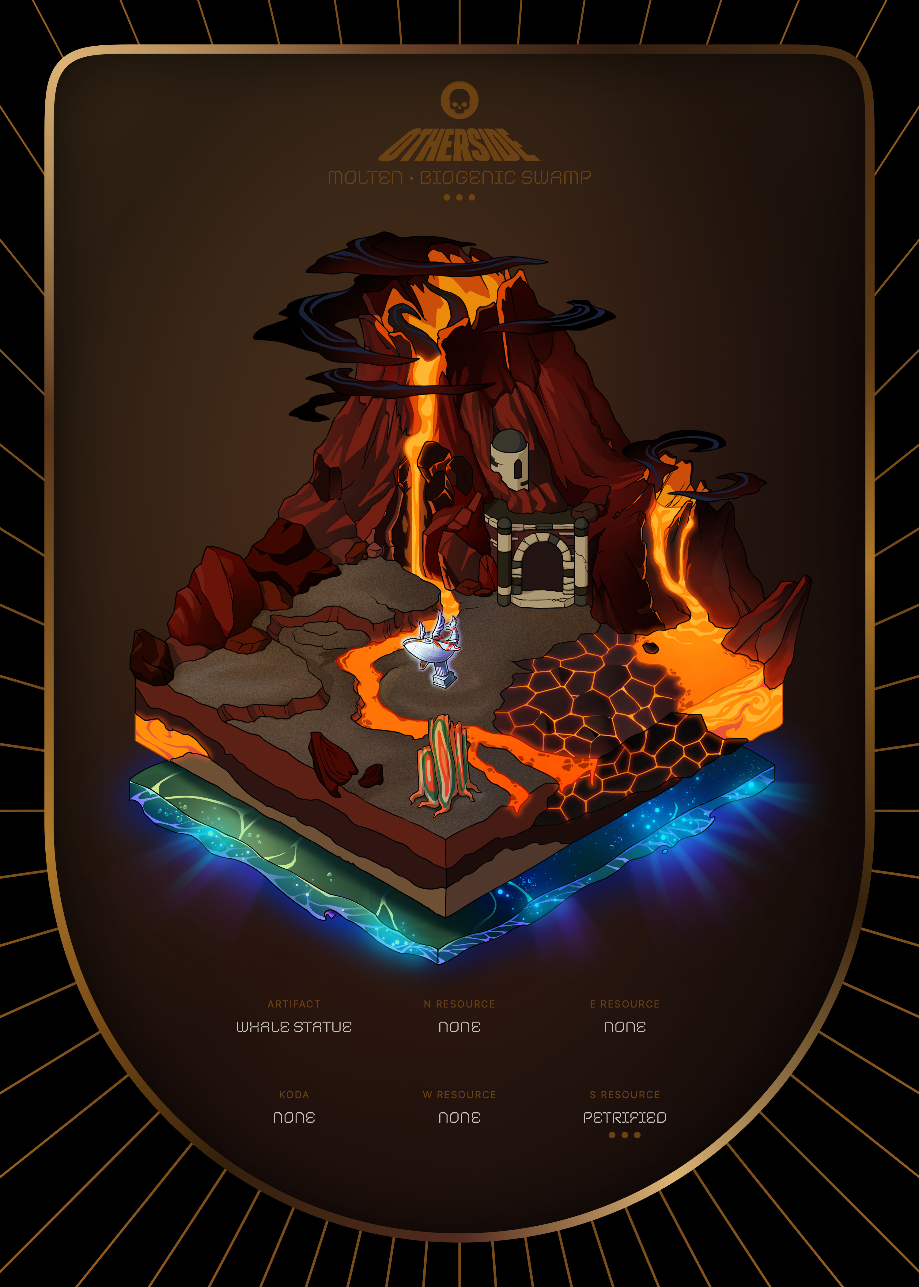 Otherdeed #1064 — Molten