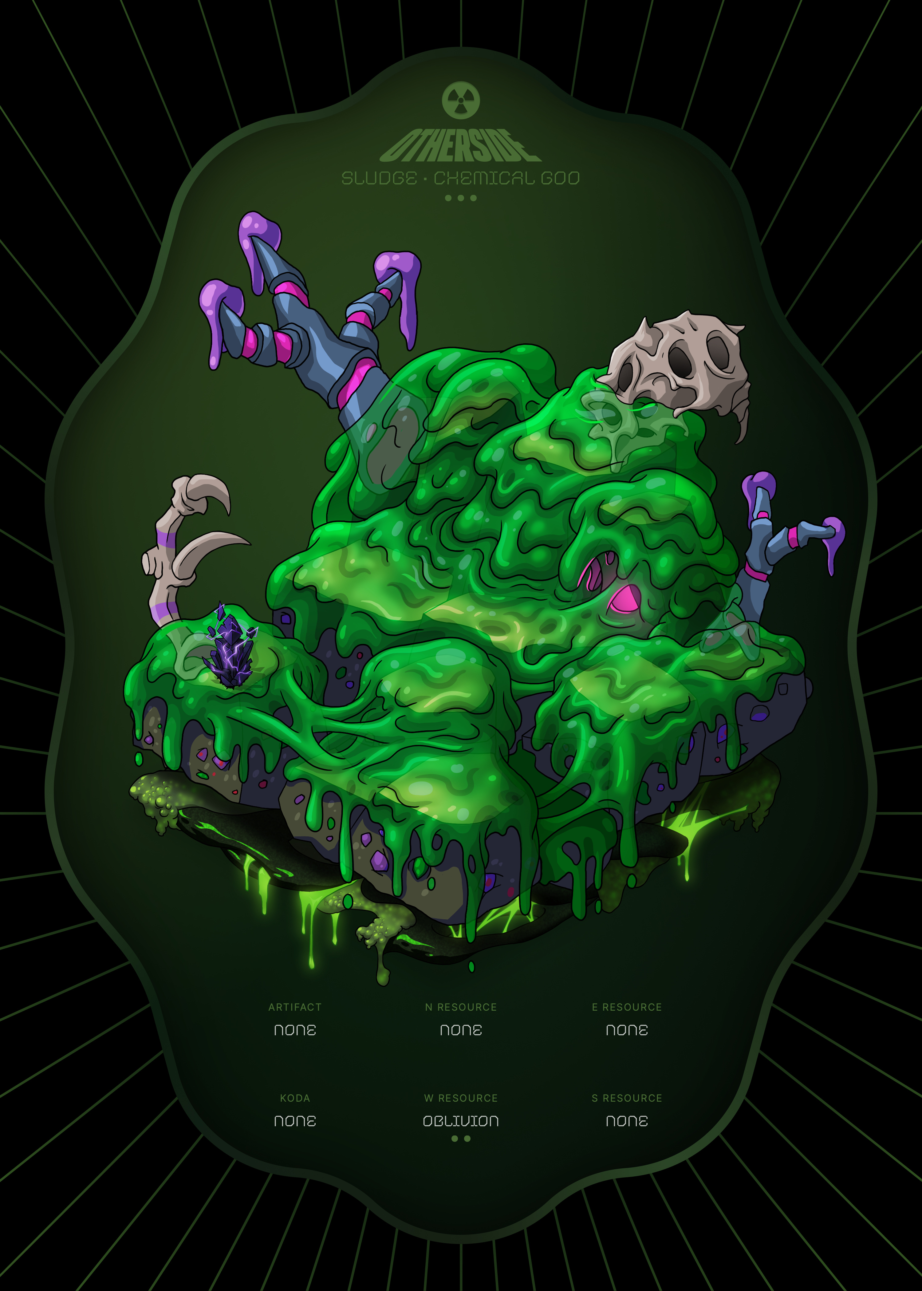Otherdeed #10920 — Sludge
