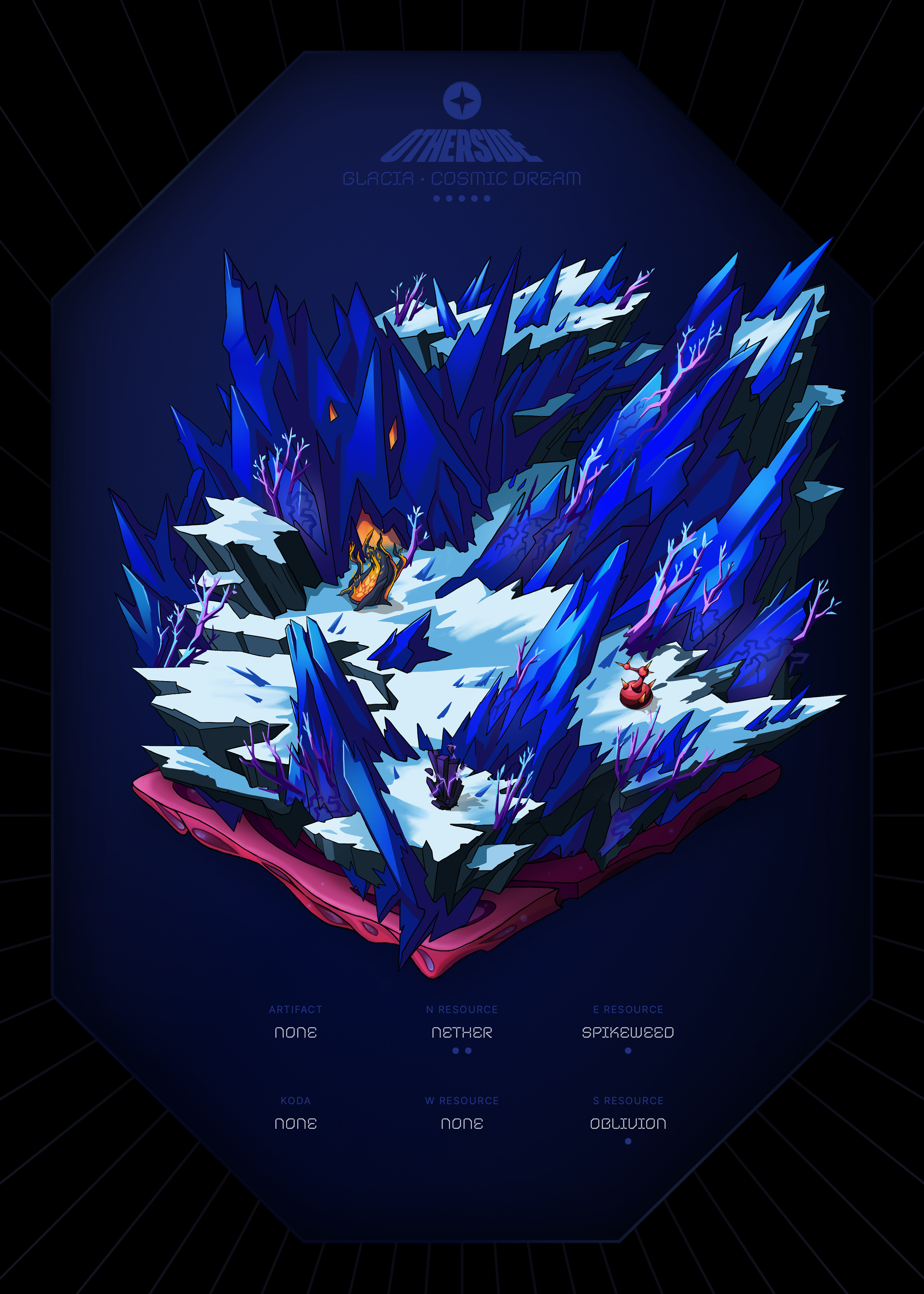 Otherdeed #32894 — Glacia