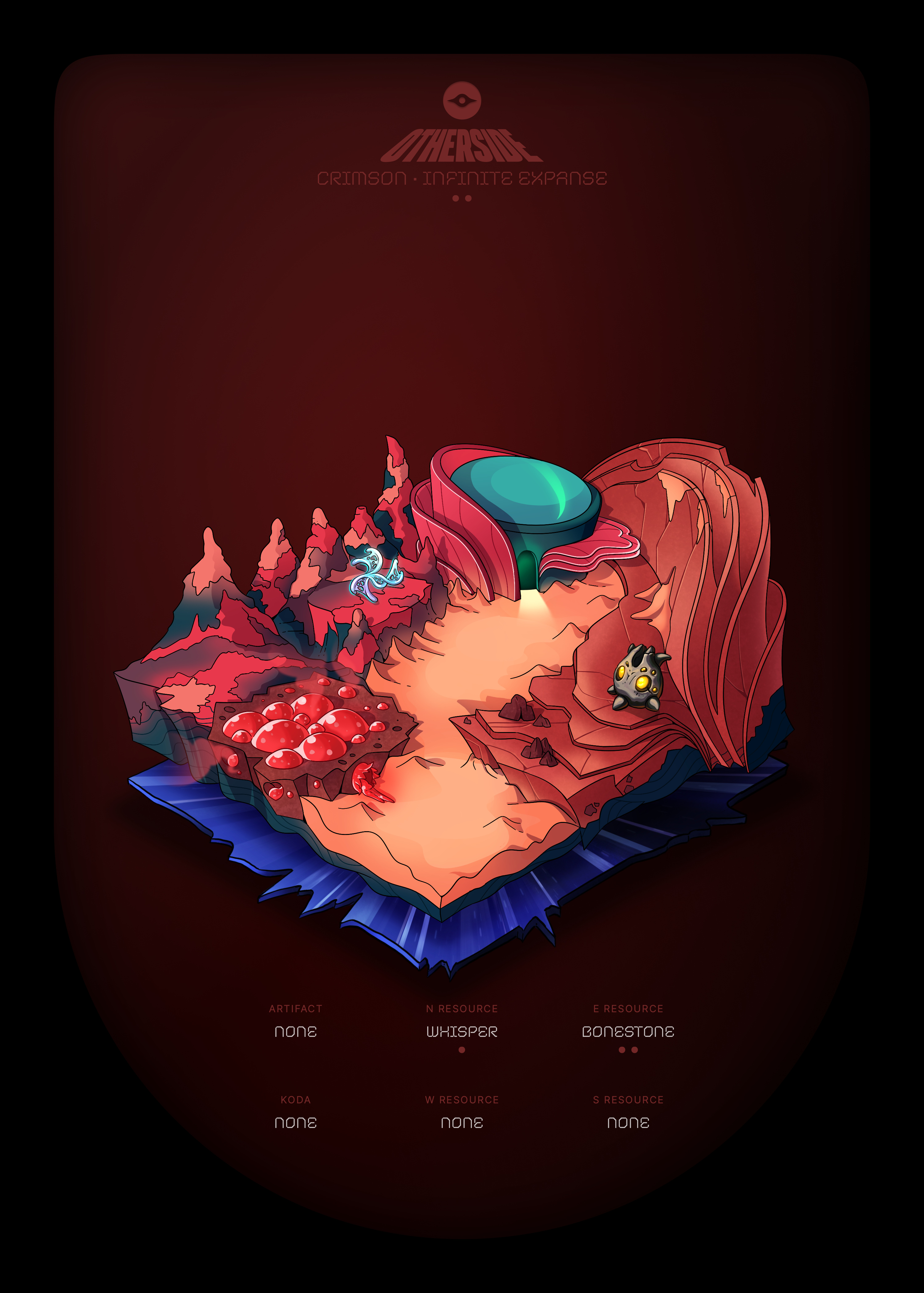 Otherdeed #61487 — Crimson