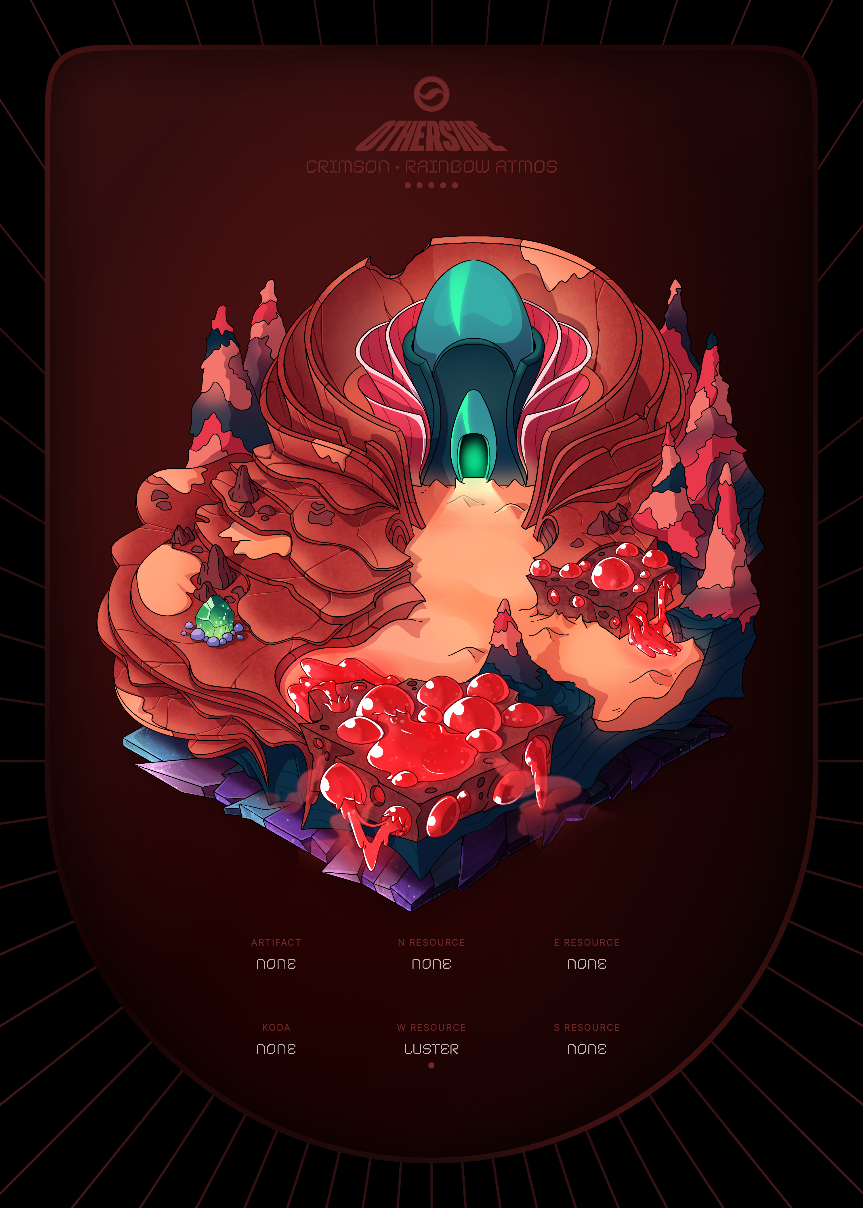 Otherdeed #74569 — Crimson