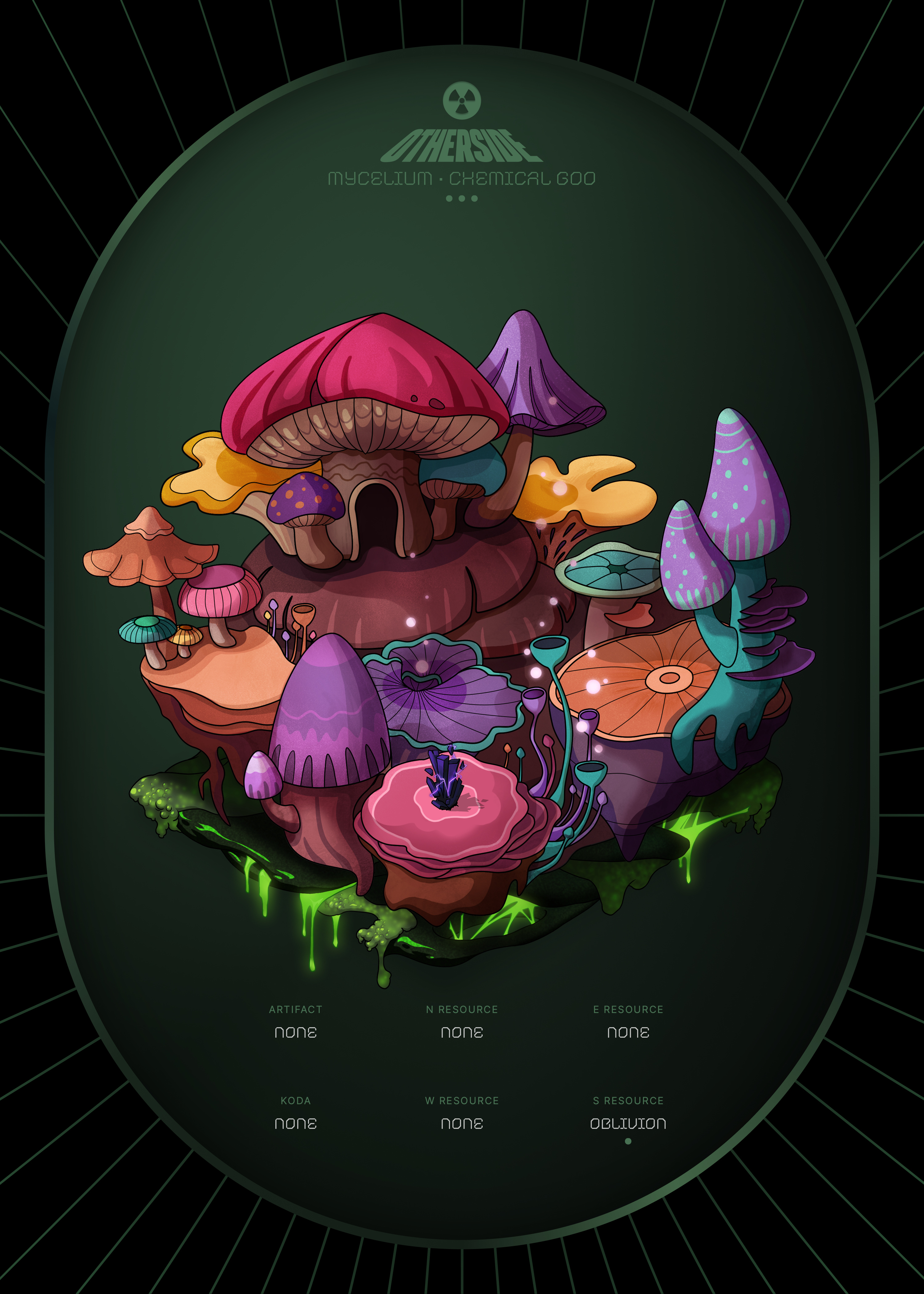 Otherdeed #26707 — Mycelium