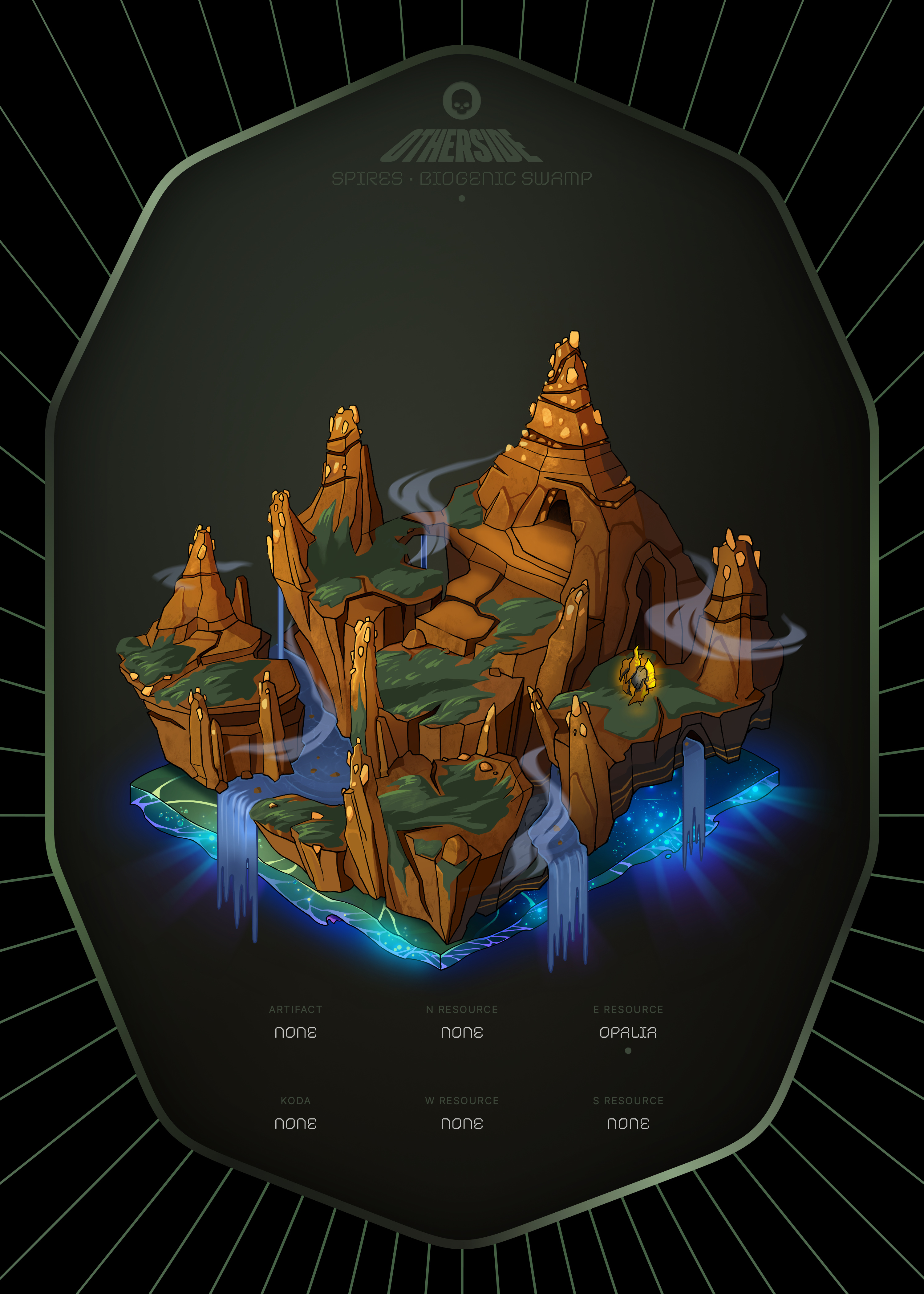 Otherdeed #6628 — Spires