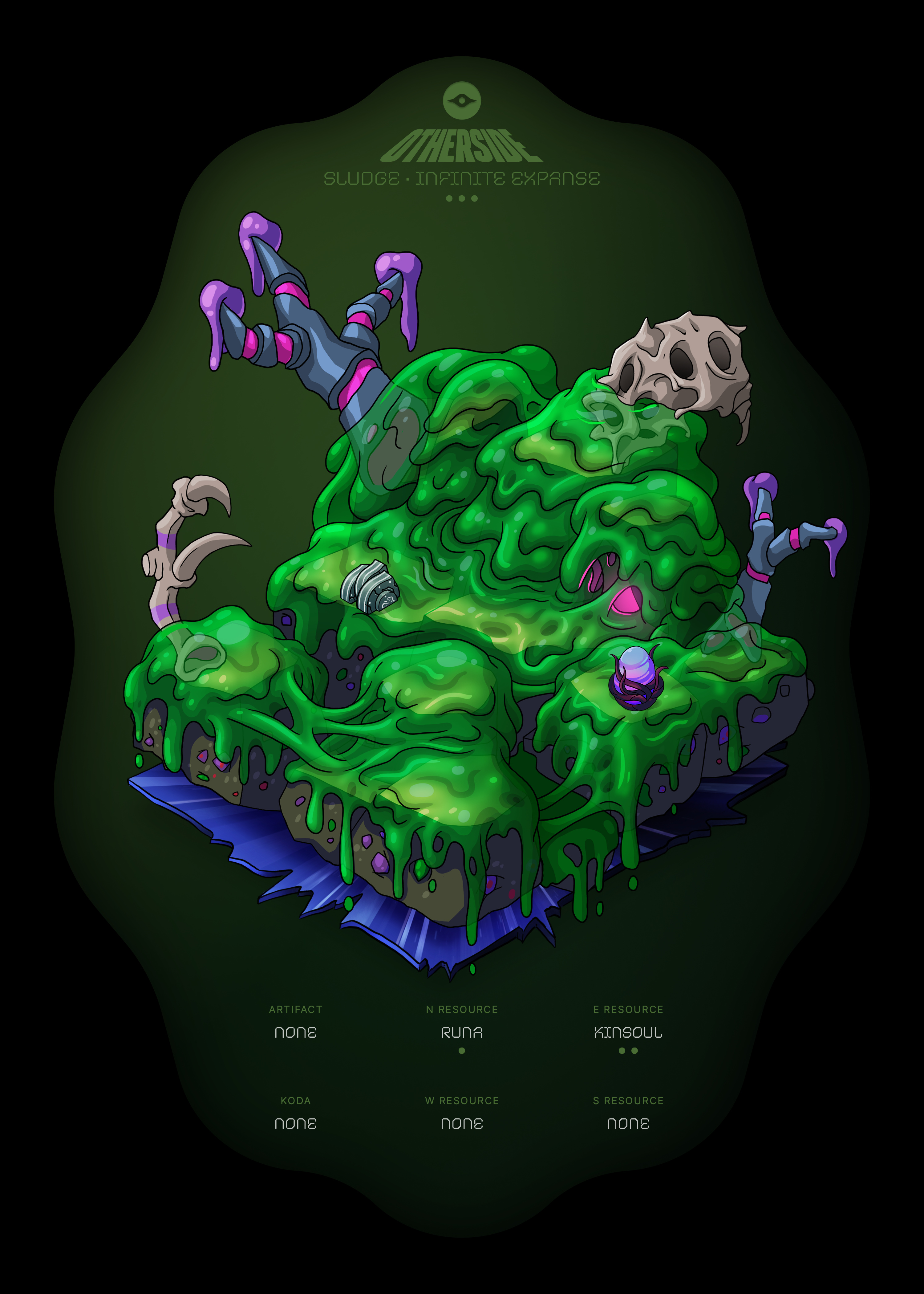 Otherdeed #47102 — Sludge
