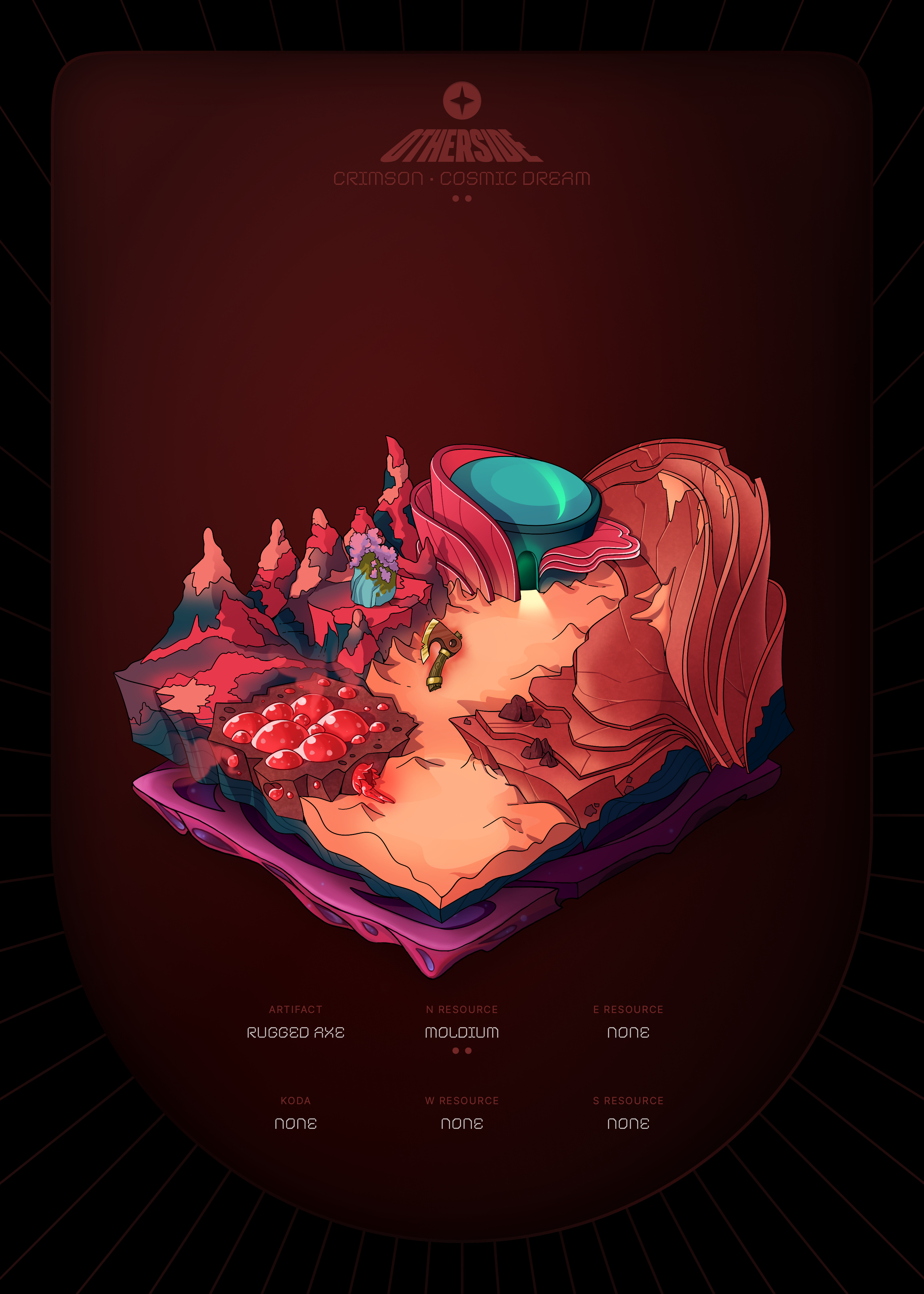 Otherdeed #87169 — Crimson