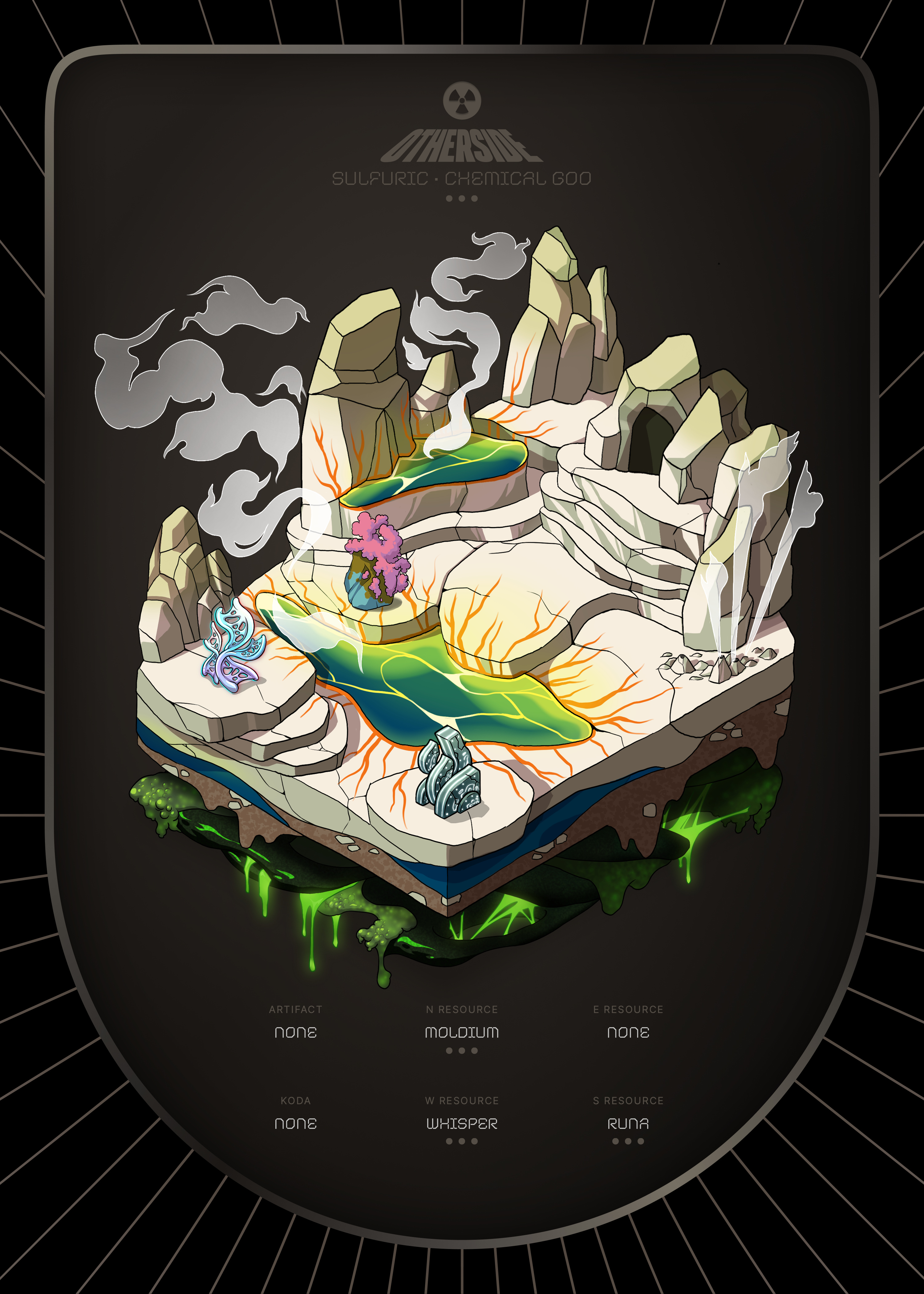 Otherdeed #17434 — Sulfuric