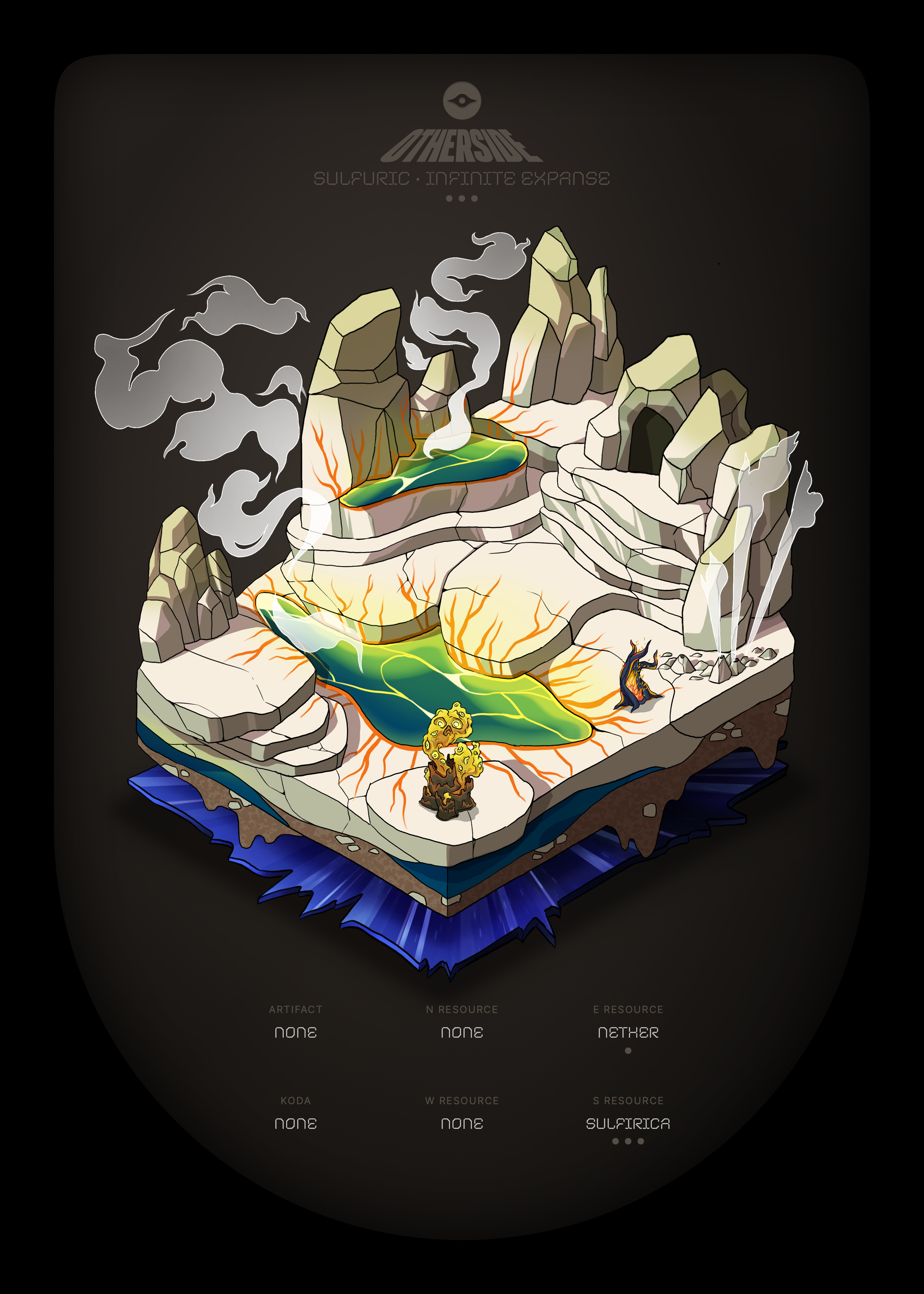 Otherdeed #56798 — Sulfuric