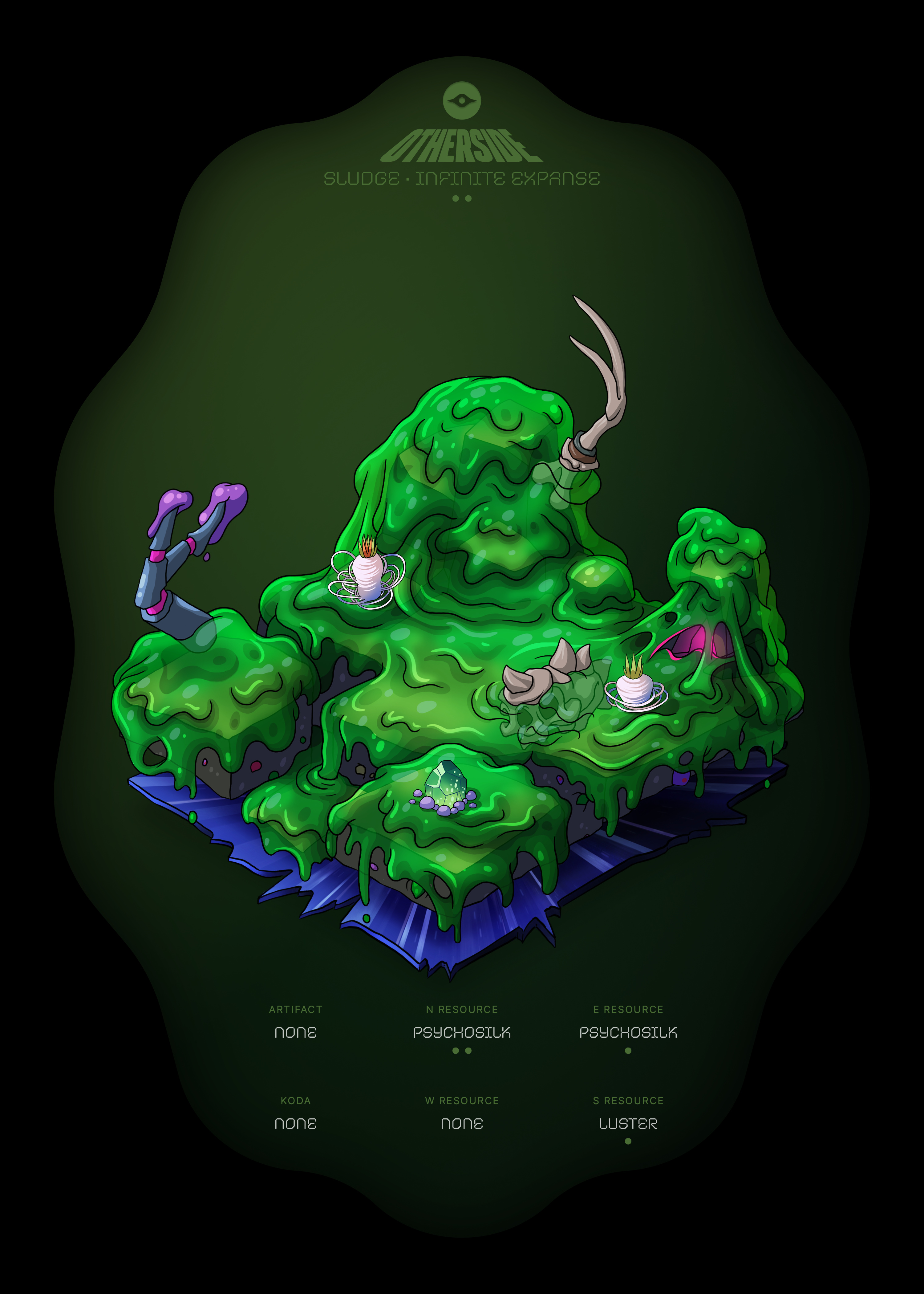 Otherdeed #45919 — Sludge
